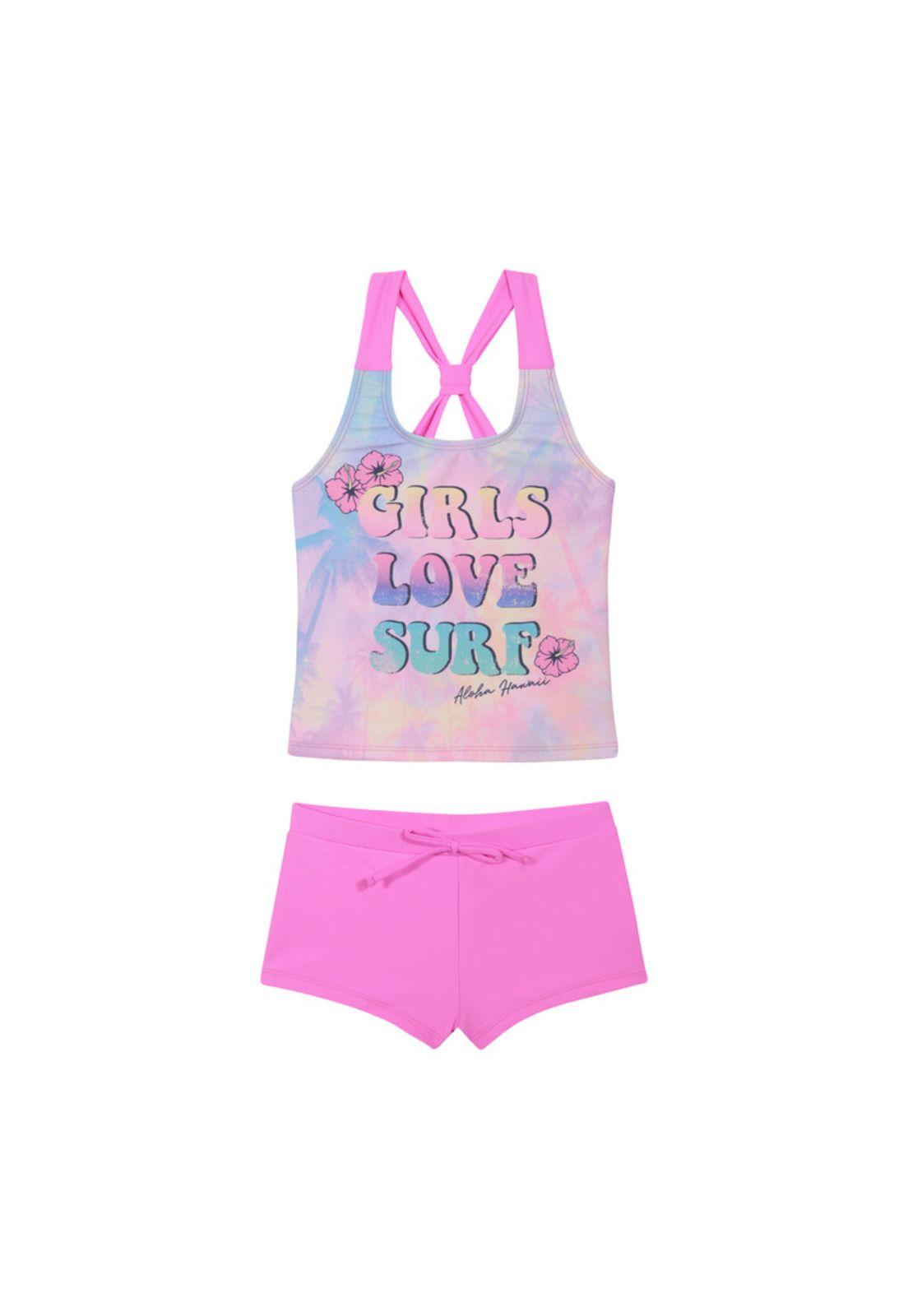 Traje de Baño Niña Tankini UV30+ Love H2O Wear-0