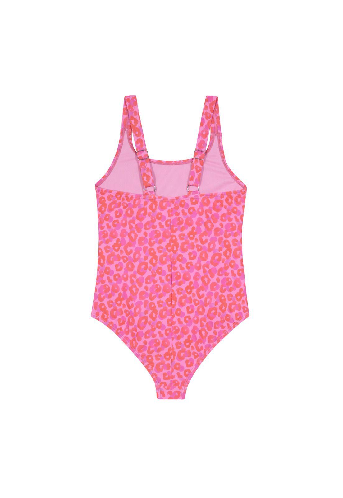 Traje de Baño Niña Teens UV50  H2O Wear Fucsia-2