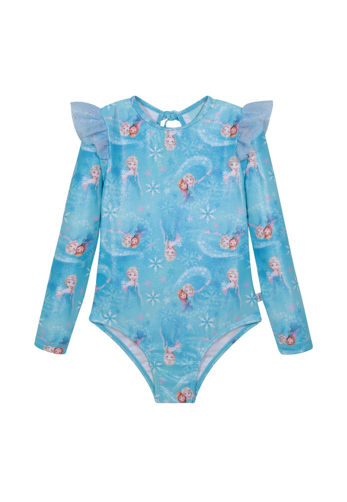Traje de Baño UV50 Niña M.Larga Frozen | DISNEY-0