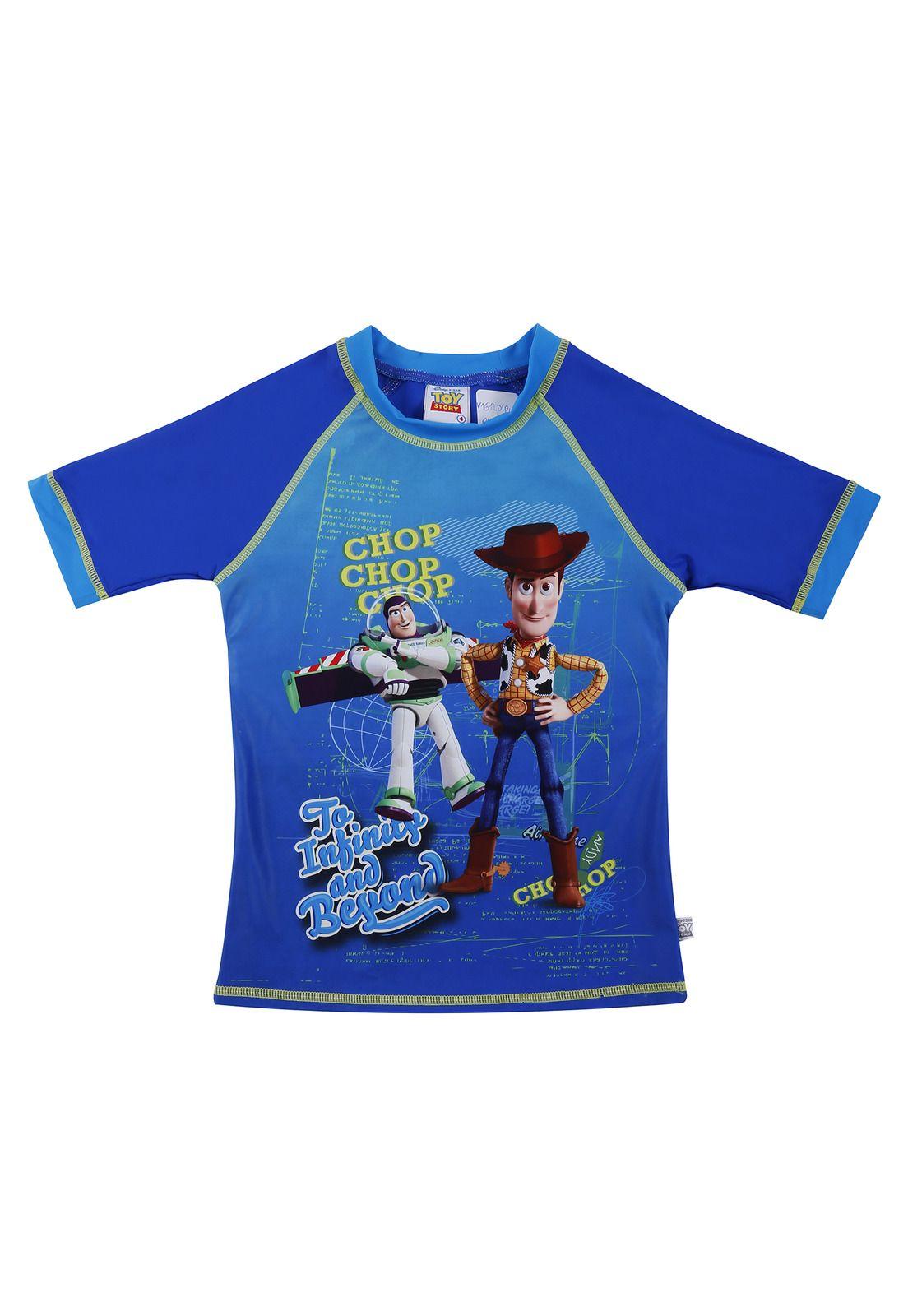 Polera Niño Manga Corta UV 50 Disney-0