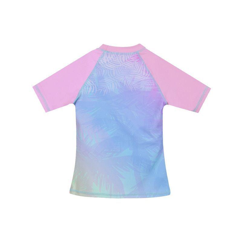 Polera Niña Manga Corta UV50 Rosa H2O Wear-2