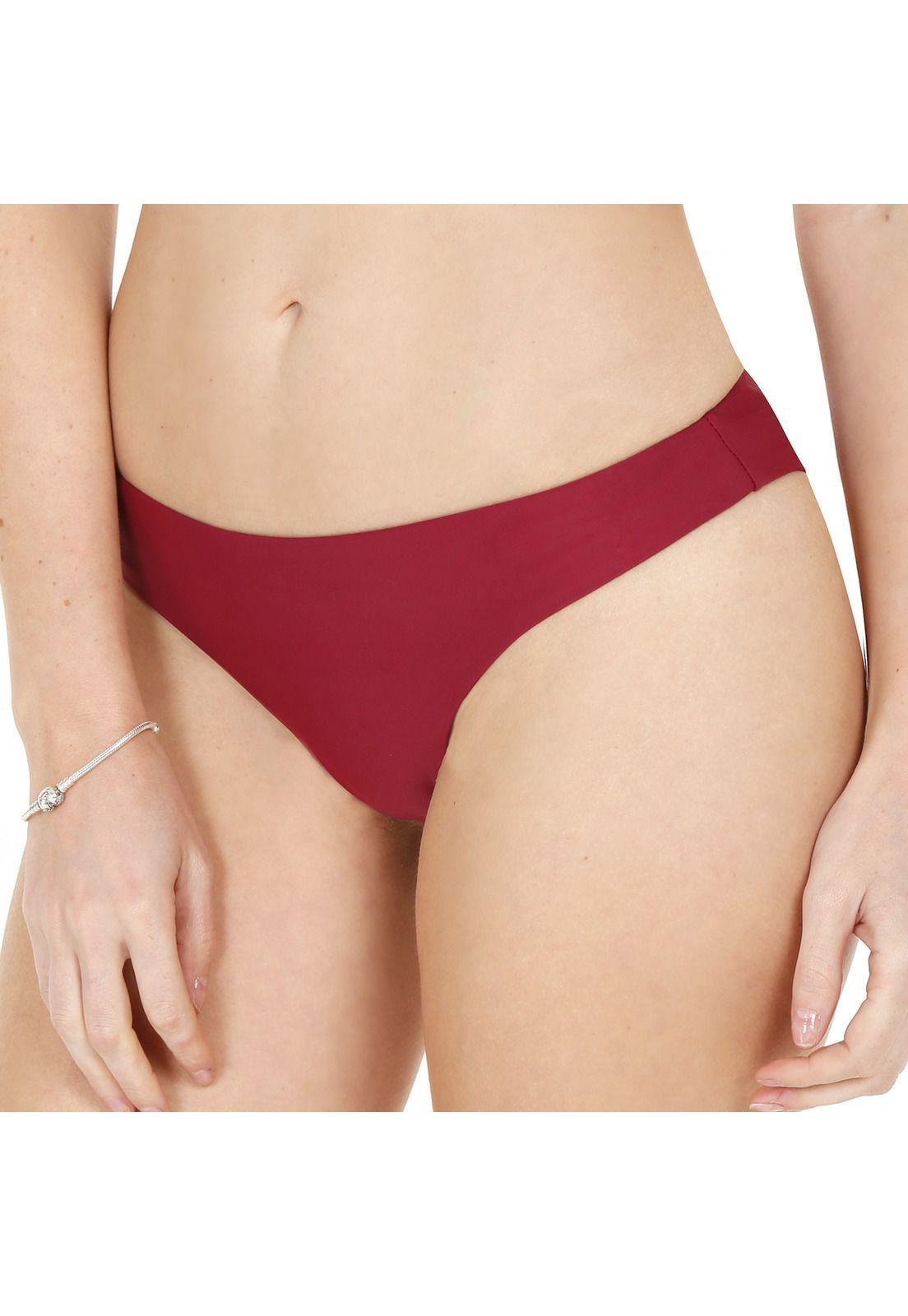Traje de Baño Calzón Clásico Mujer H2O Wear Burdeos-0