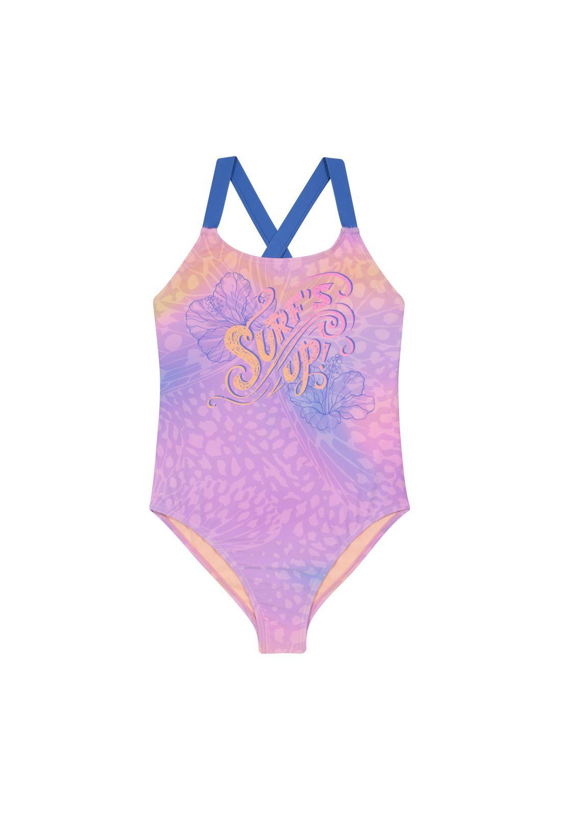 Traje de Baño Niña Teens UV50 H2O Wear Rosado-0