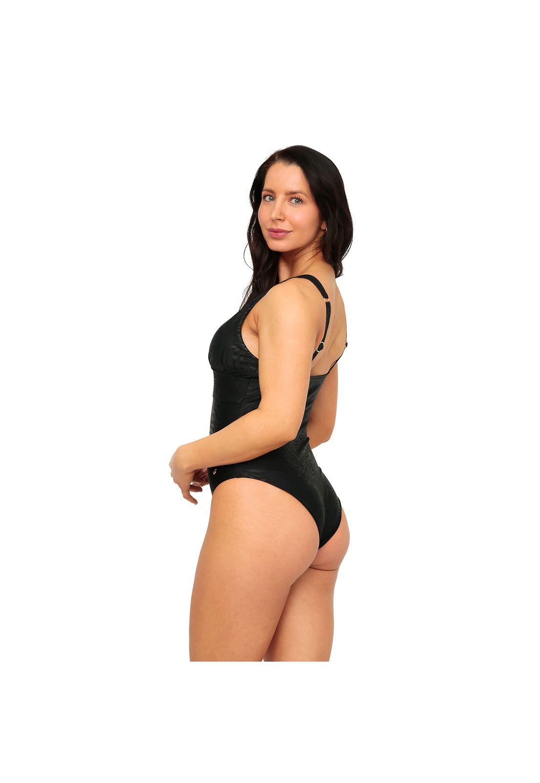 Traje de Baño Mujer  Antonia H2O Wear Negro-5