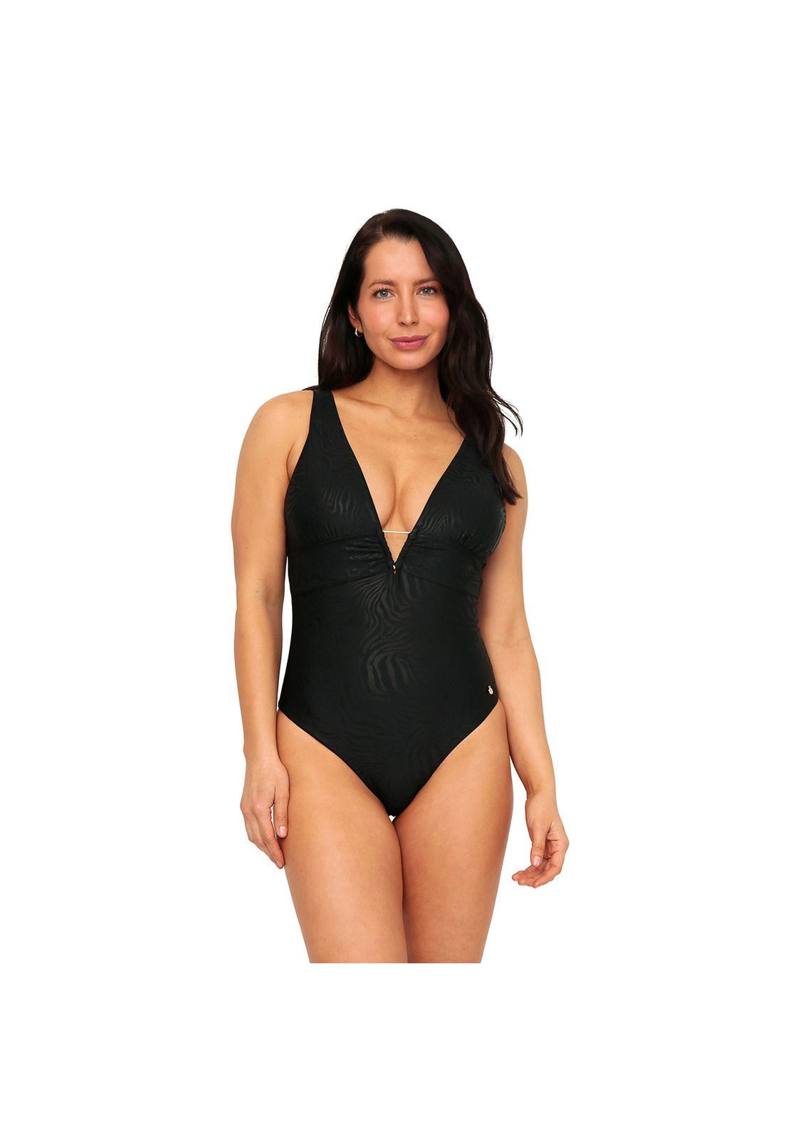 Traje de Baño Mujer  Antonia H2O Wear Negro-7