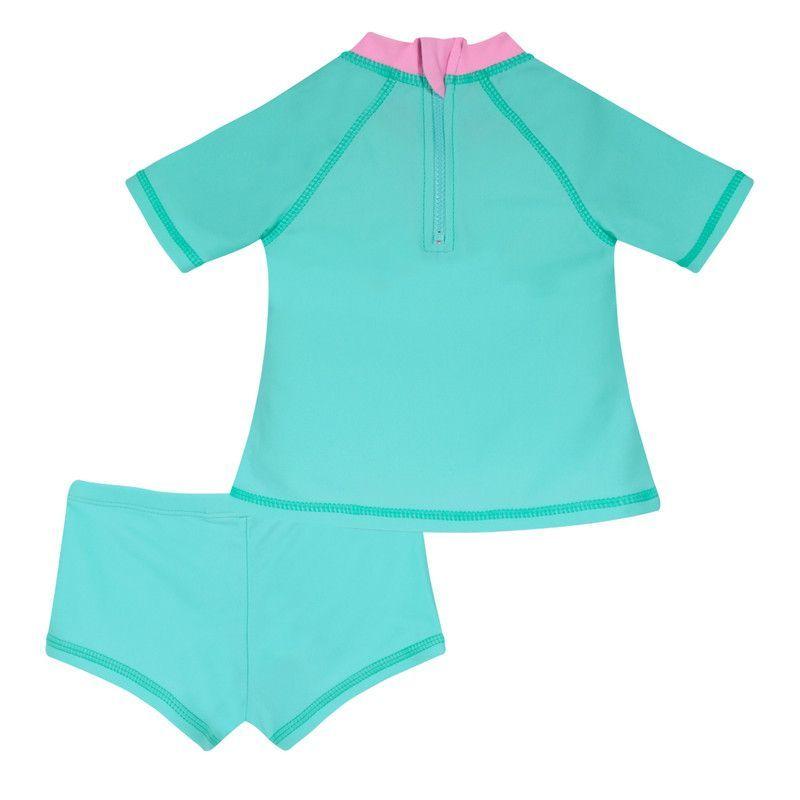 Traje de Baño Bebe Niña Set UV 50 H2O Wear Azul-1