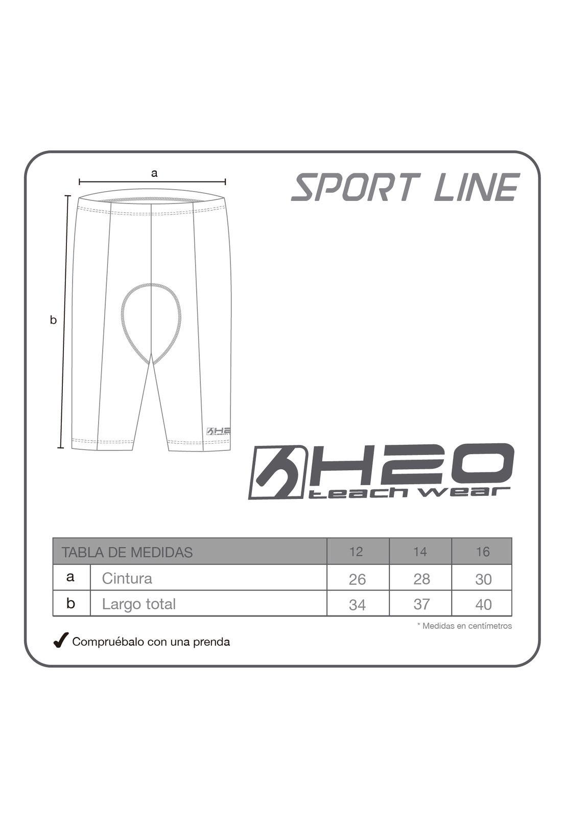 Short Teens Niño Ciclismo H2O Wear-3