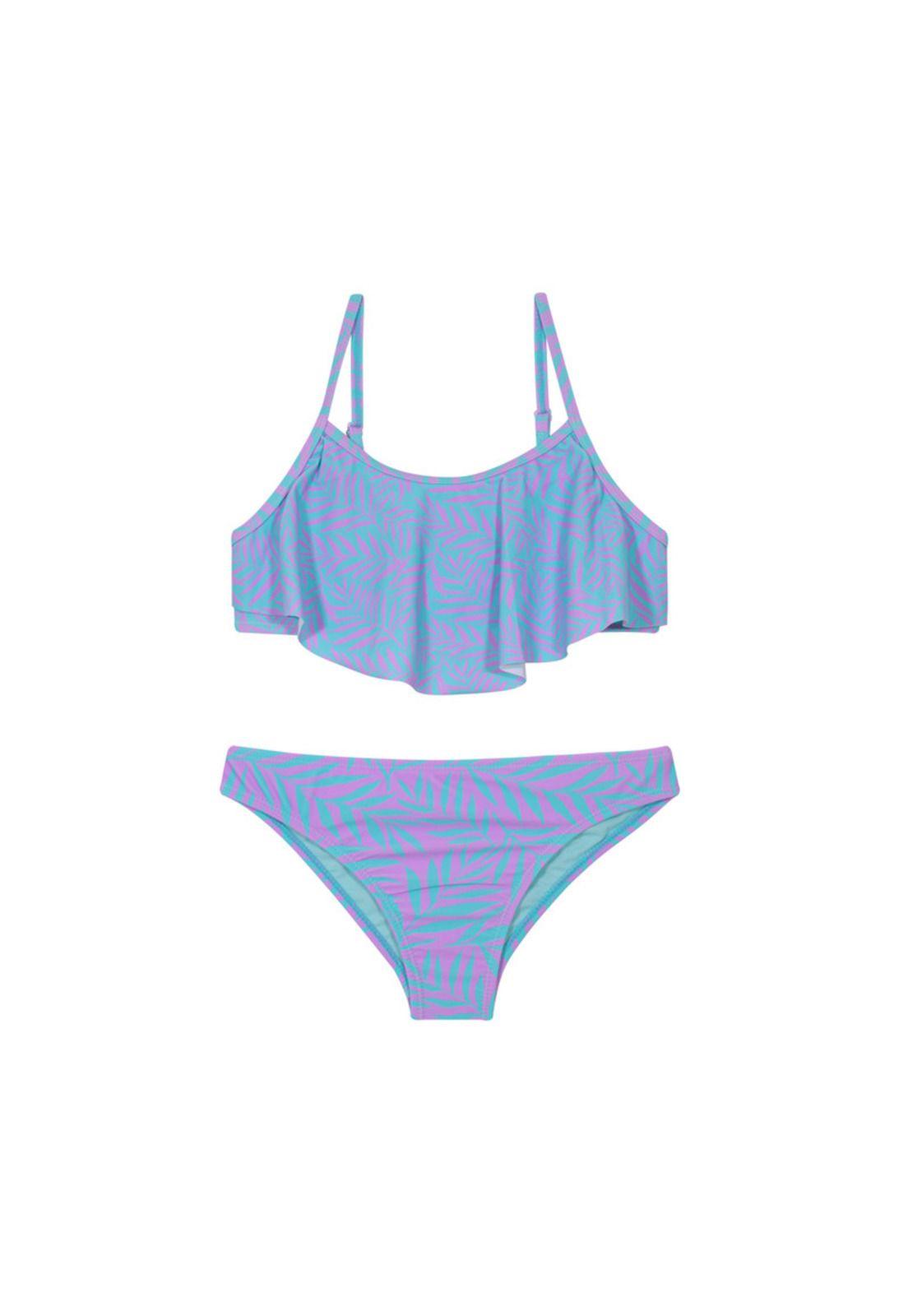 Traje de Baño Niña Teens  Bikini  Estamp. UV30 +  H2O Wear-0