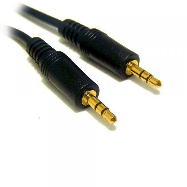 Cable Auxiliar Audio Stereo 35mm Macho A Macho 3Mts-0