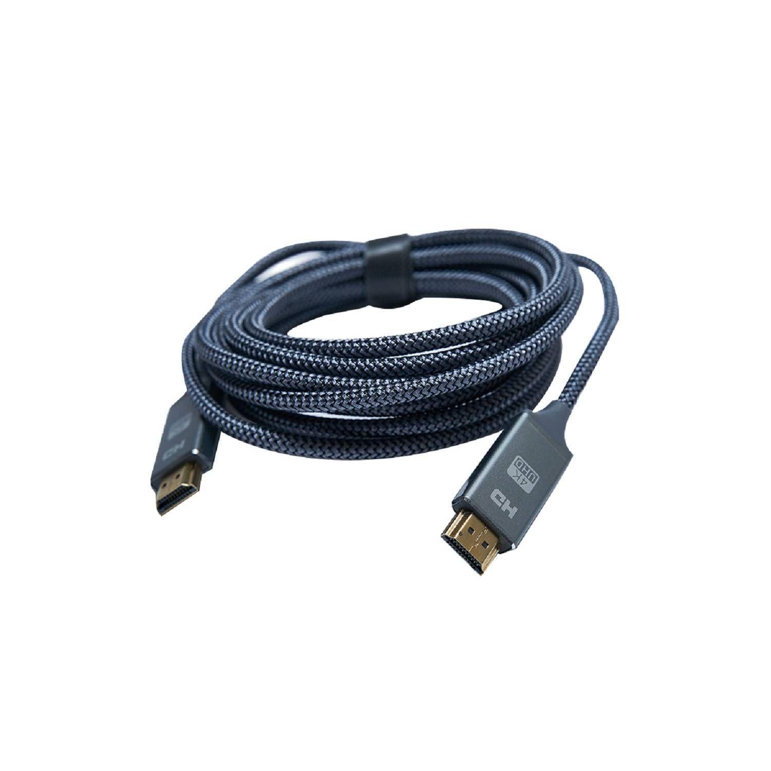 Cable Hdmi V20 4k Ultra Hd de 3m Bañado en Oro-0