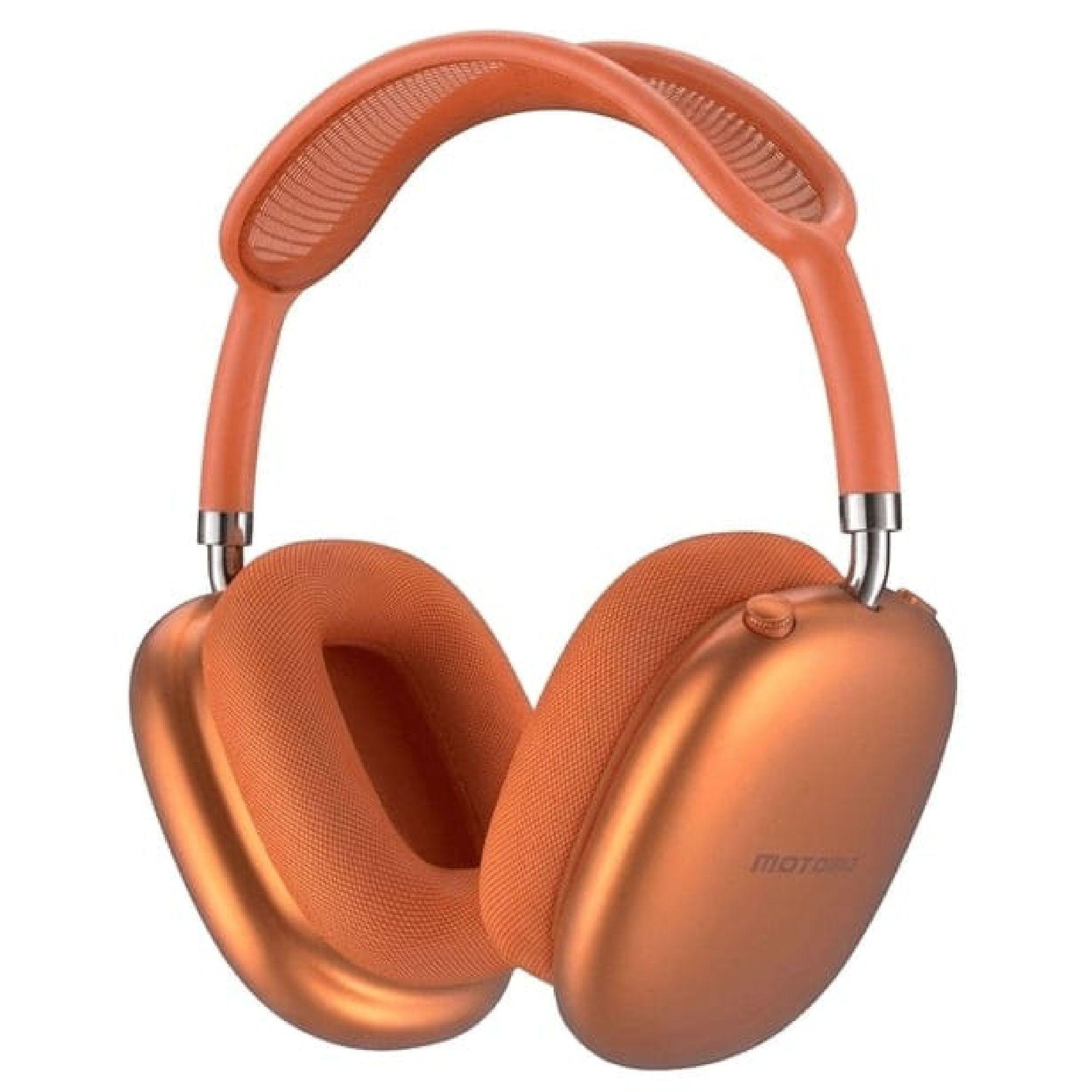 Audifono Motomo Air Pro Max Naranja BT V6 0 Auhemo40-0