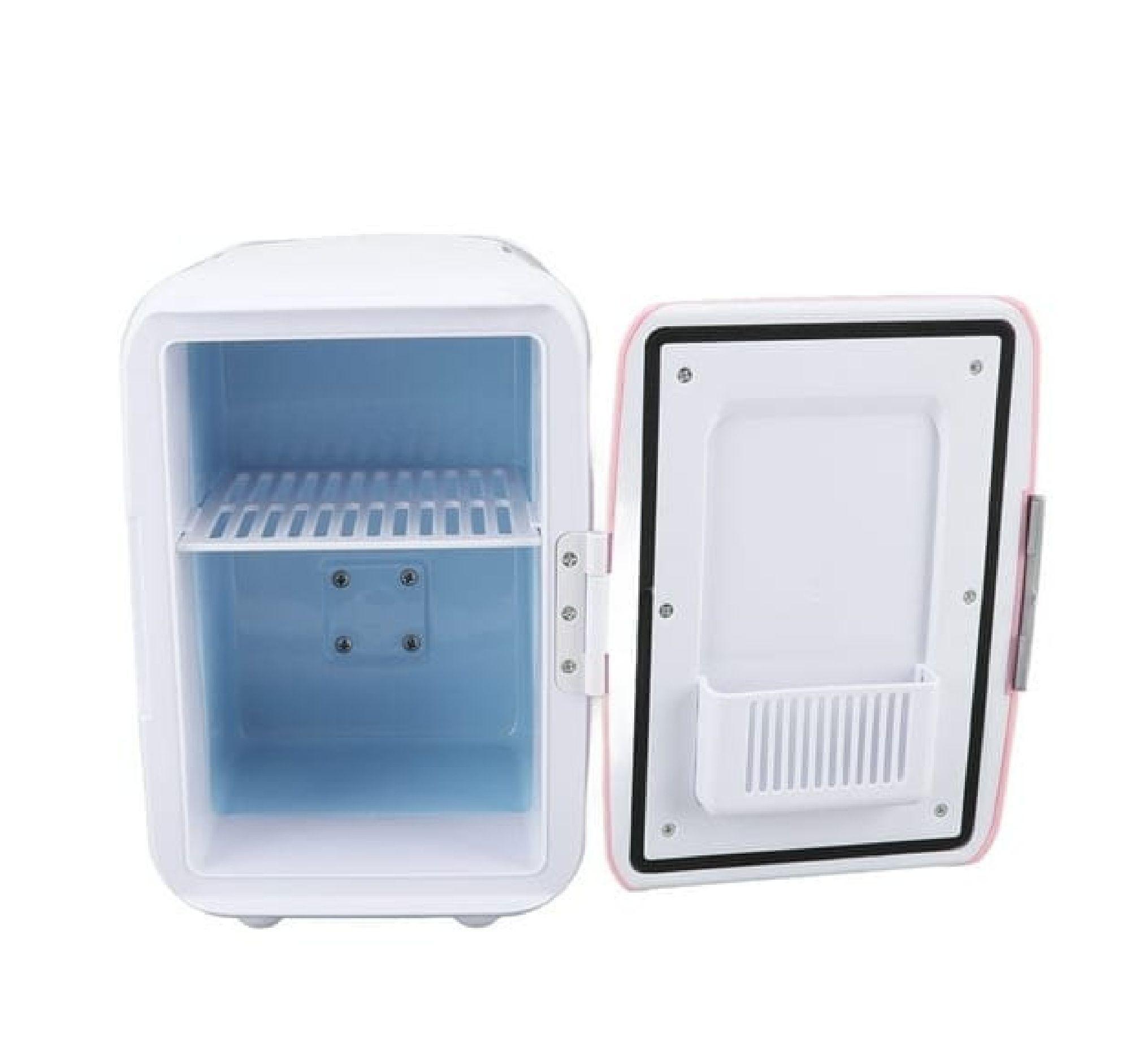 Mini Refrigerador Rosado de 4 L-2