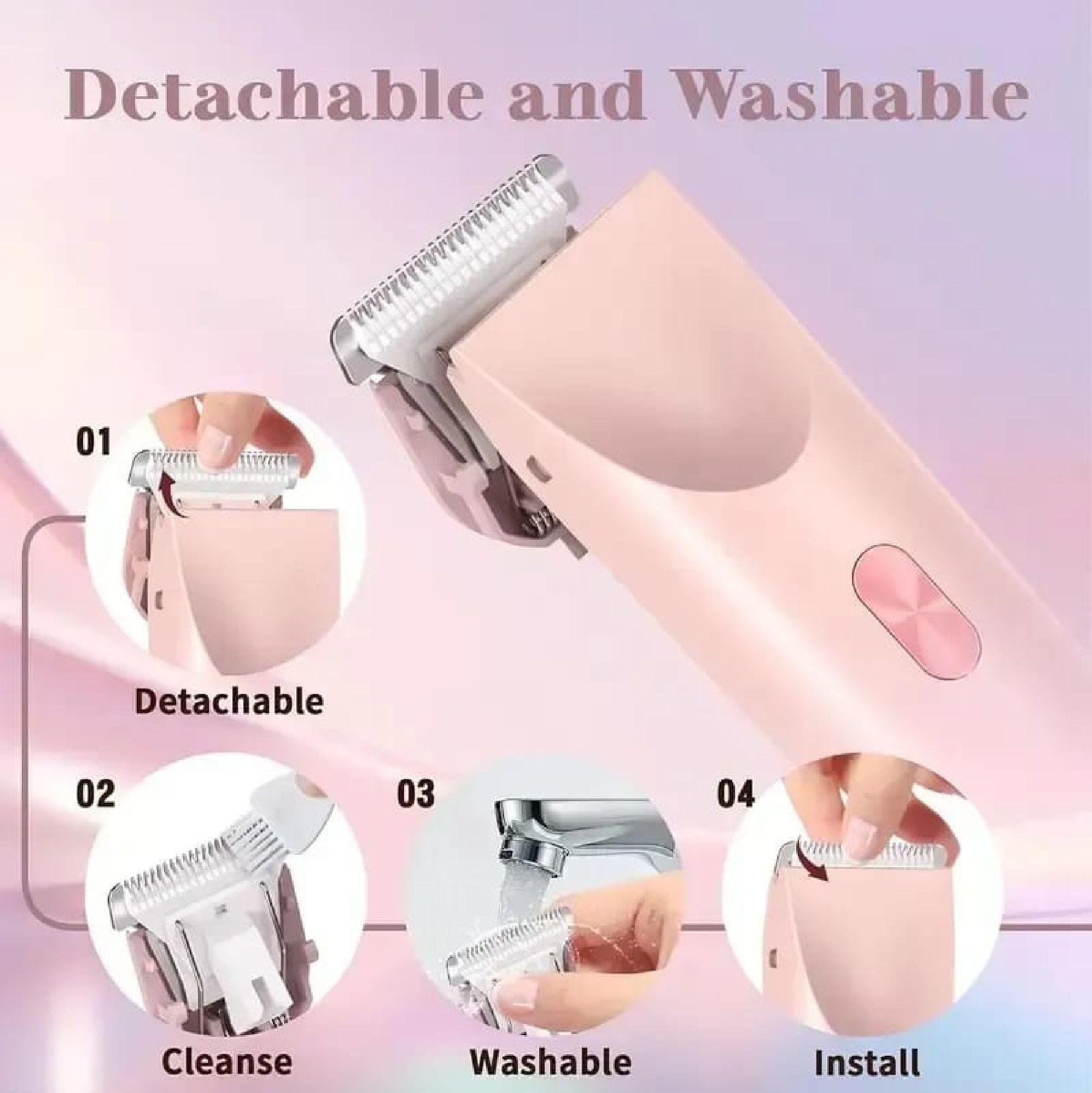 Depiladora Facial y Corporal 2 en 1 Recargable-2