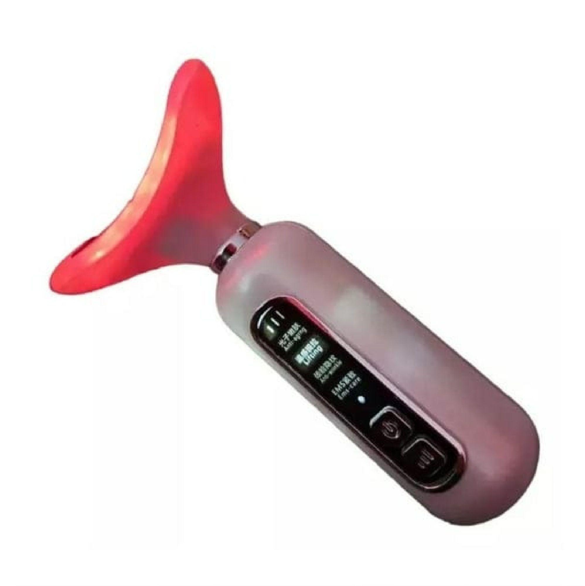 Masajeador Facial y de Cuello con Terapia De Luz y EMS-2