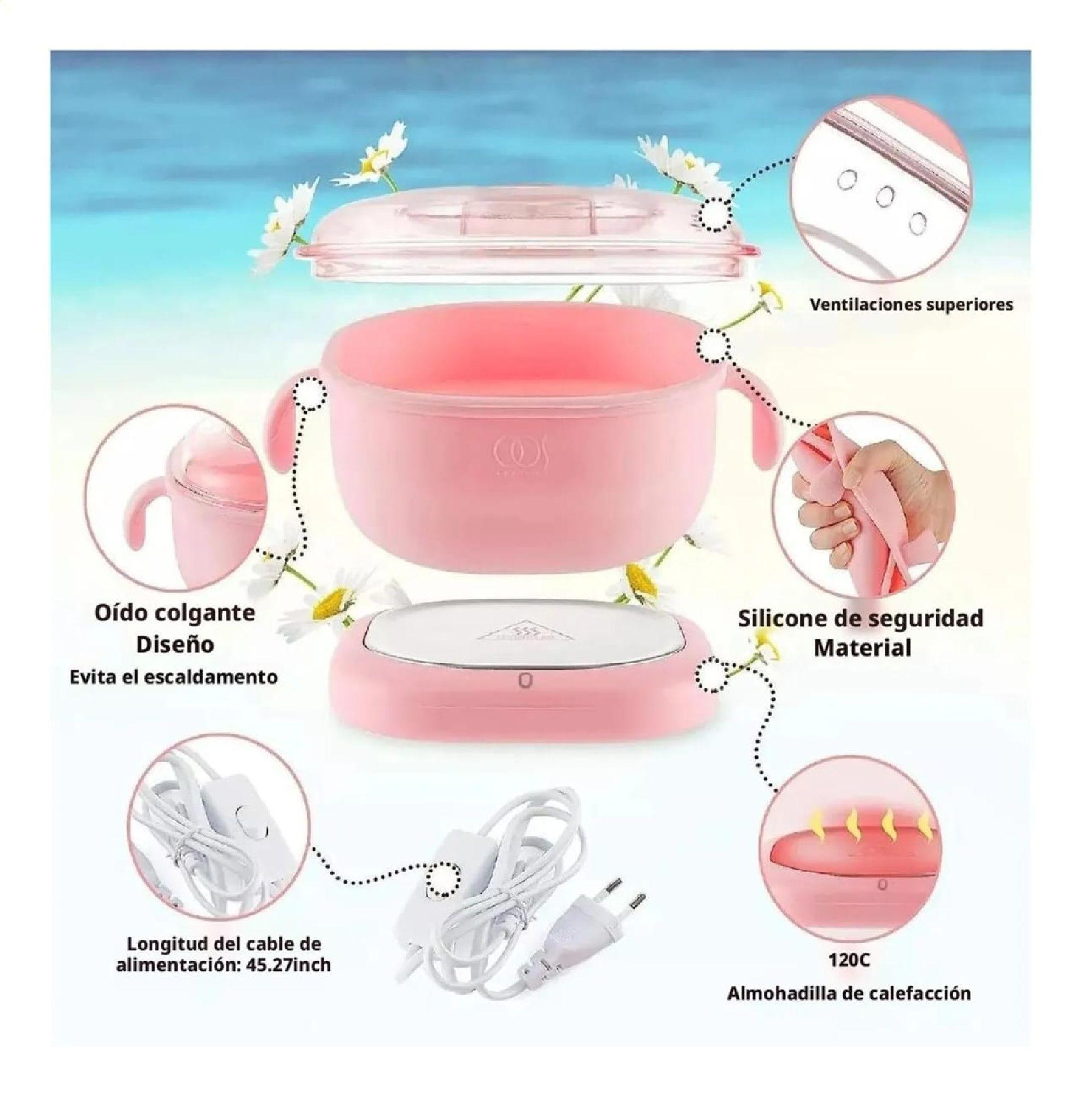 Calentador De Cera Olla De Silicona El ctrica-3