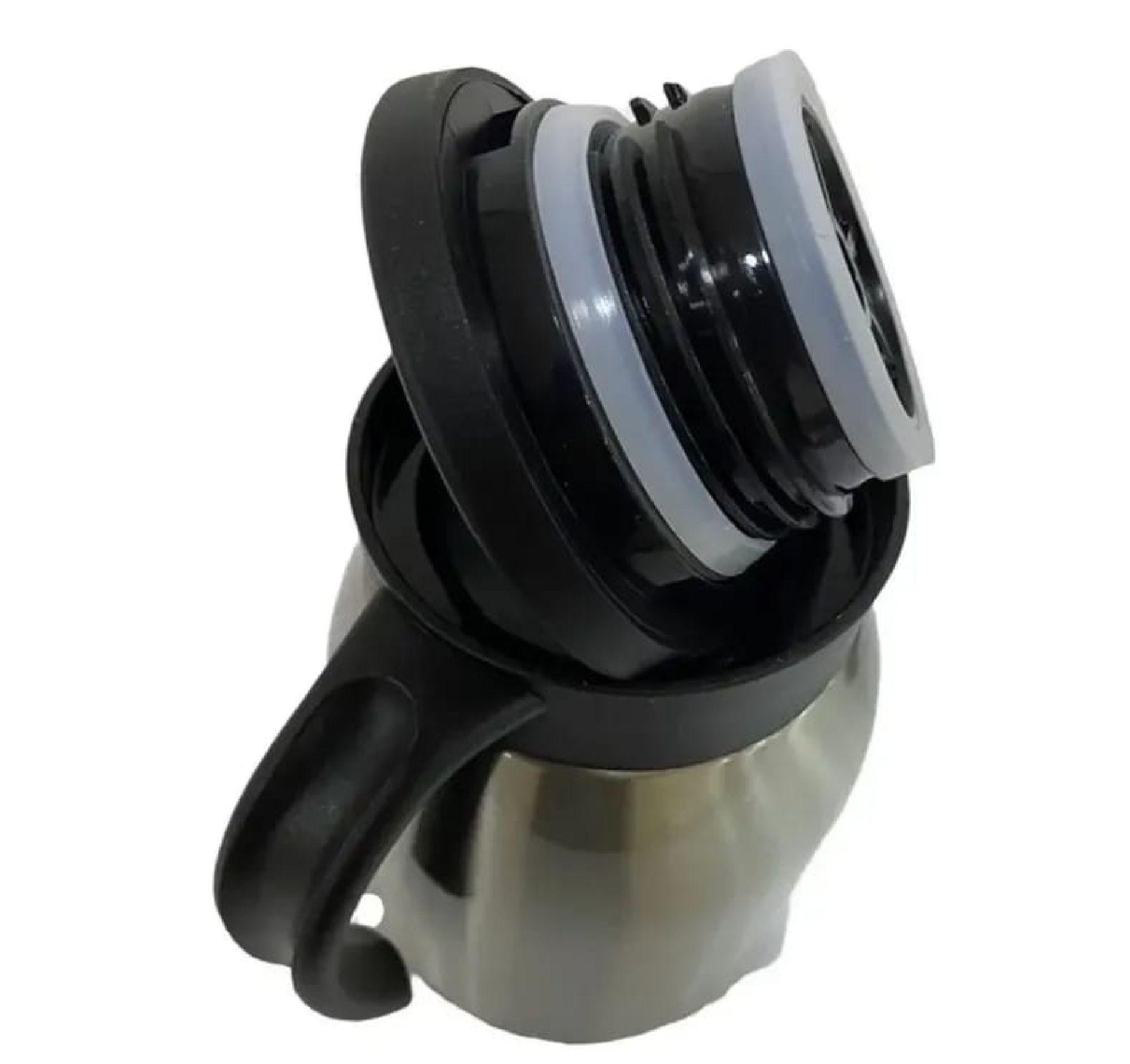 Termo Jarra De Acero Inoxidable 600ml Con Mango Ergon mico-1
