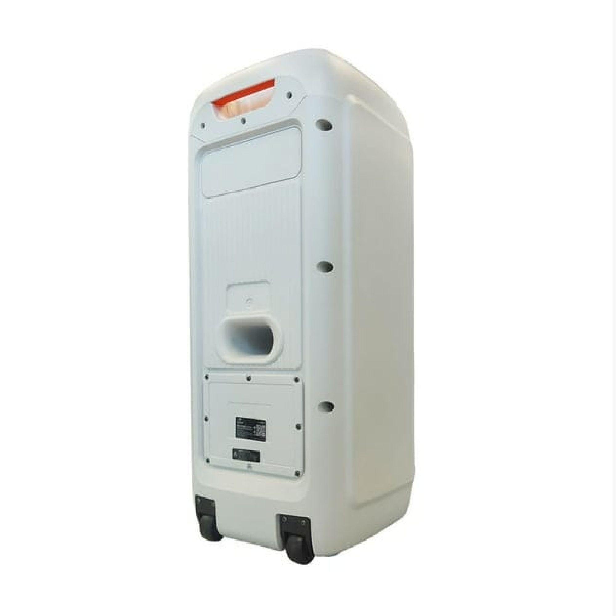 Parlante Karaoke Flaming Power Bass 10x3 Blanco-2