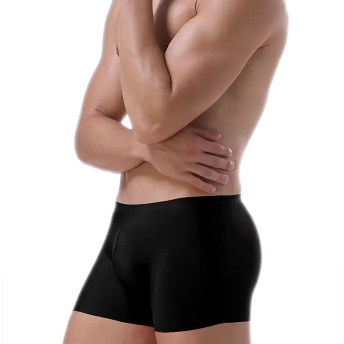 Calzoncillo Boxer Sexy Ultra Delgado Translucido Secado Rápido Talla L-0