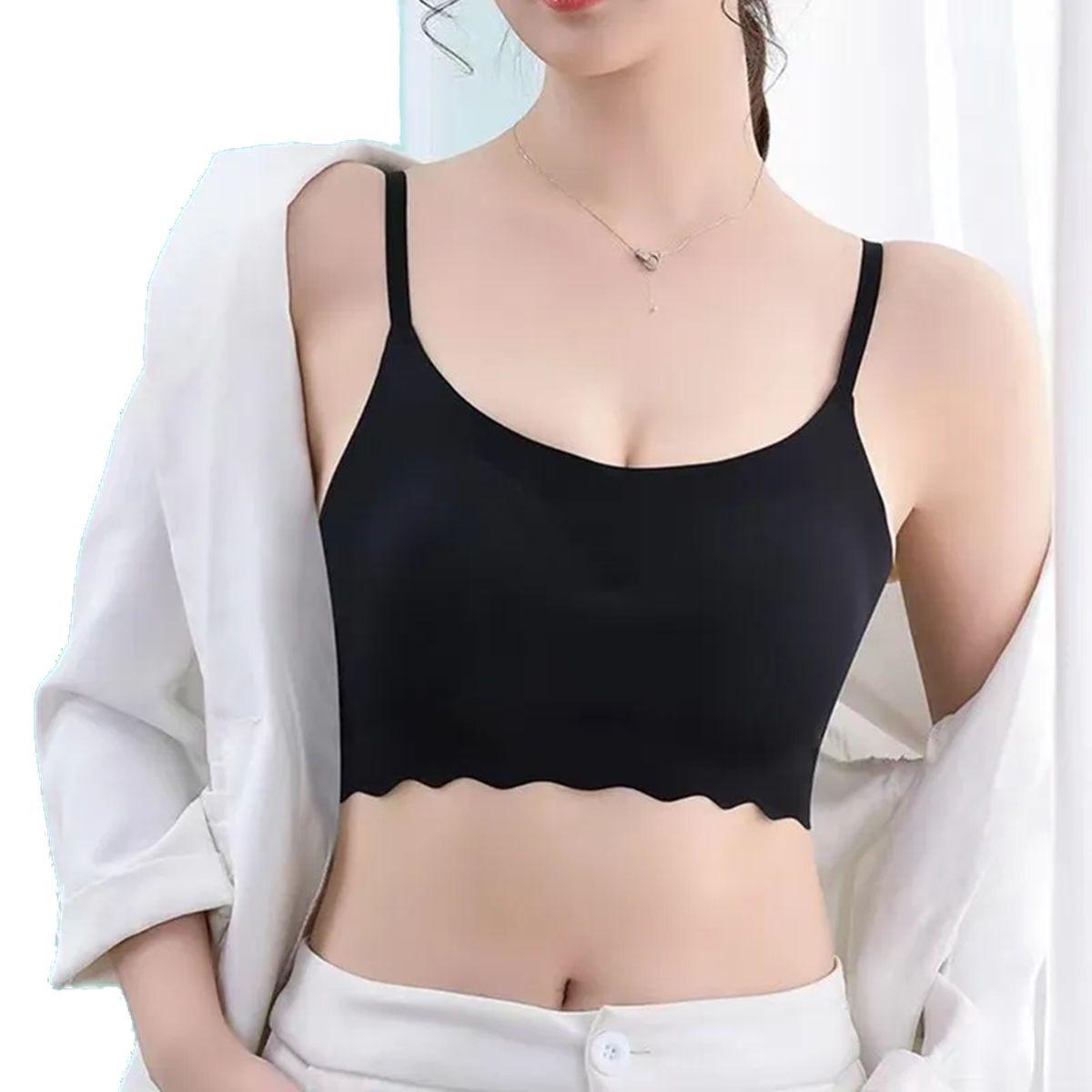Sujetador Fitness Yoga Top Sin Costuras Talla L-1