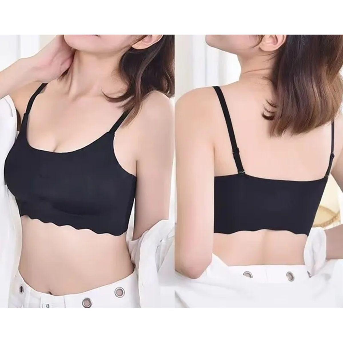 Sujetador Fitness Yoga Top Sin Costuras Talla L-2