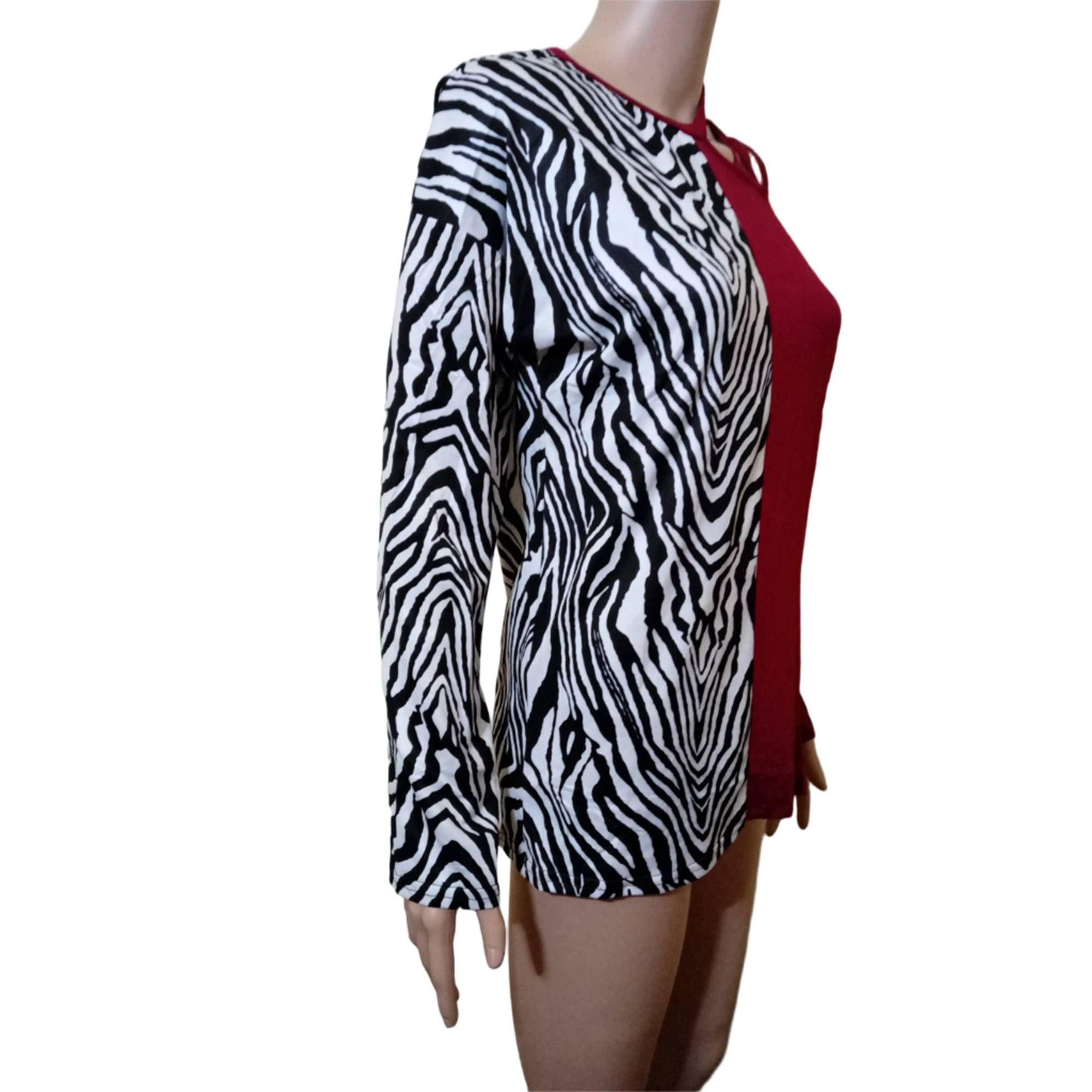 Polera Asimétrica Print Mujer-2