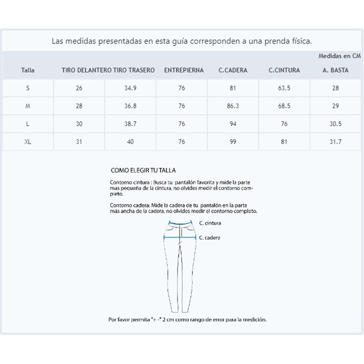 Pantalon Flare Estampado Pretina con Hebilla - Talla M - Wados-6