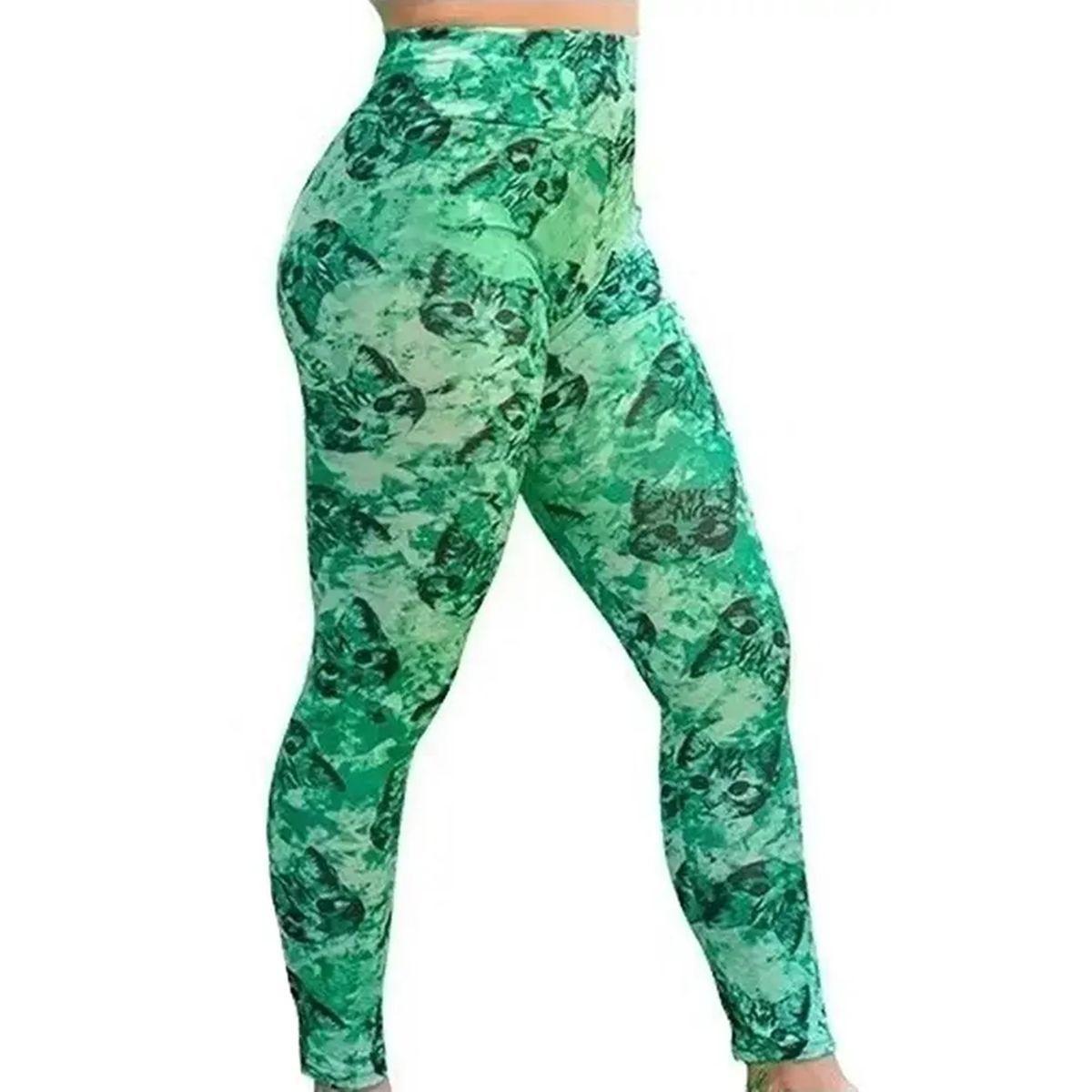 Calza Spandex Talla Estándar Gatos 4-0