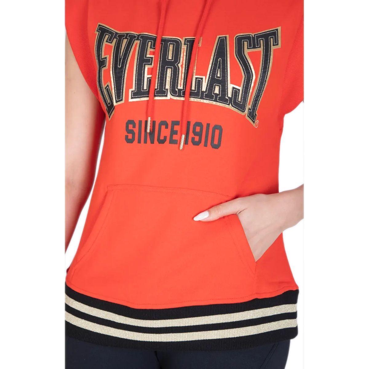 Poleron Sin Mangas Block Rojo Everlast-2