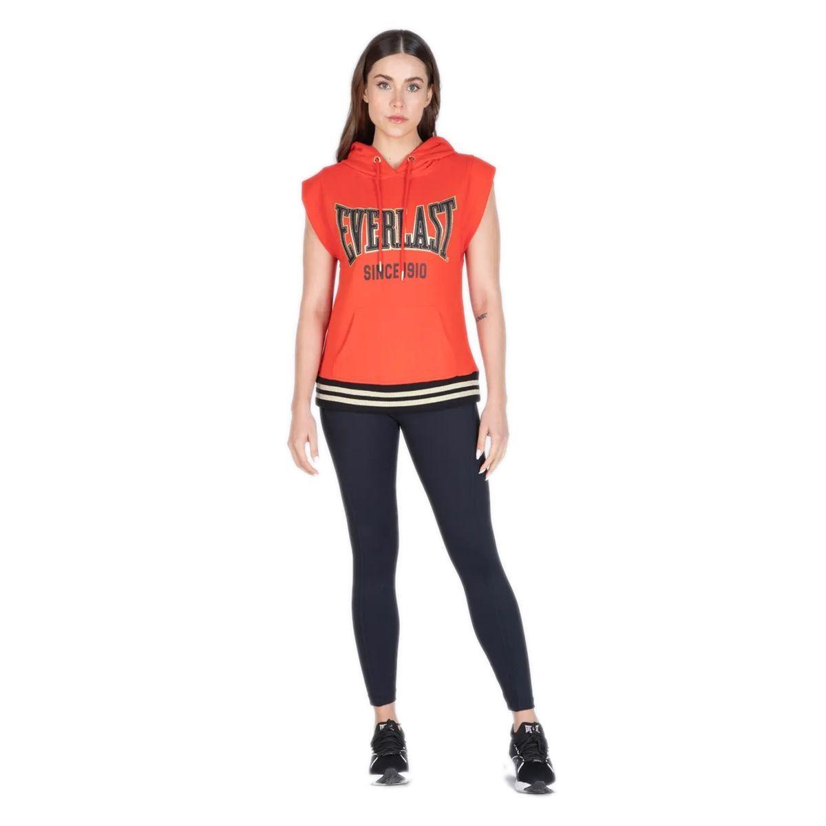 Poleron Sin Mangas Block Rojo Everlast-3