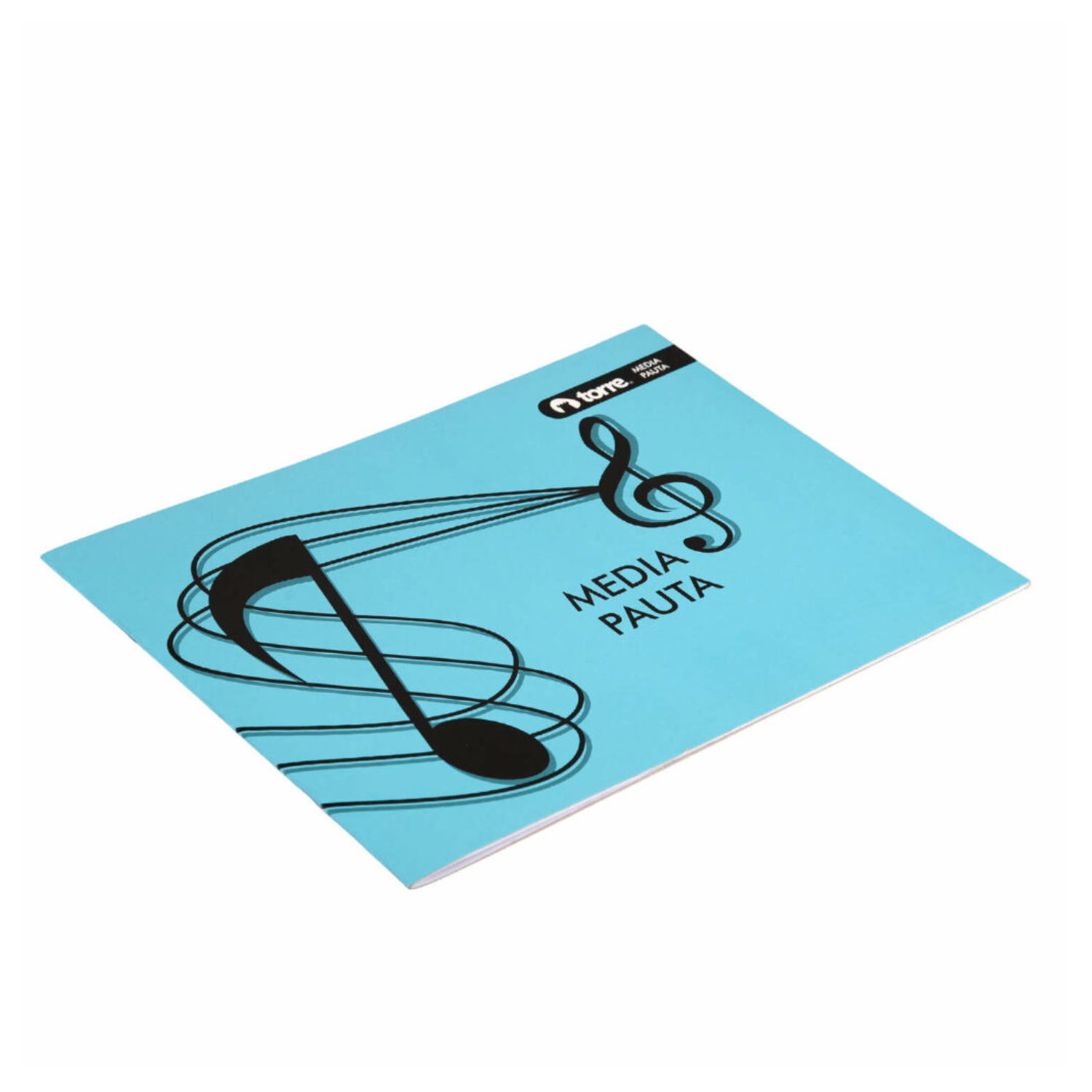 Cuaderno Música media pauta-1