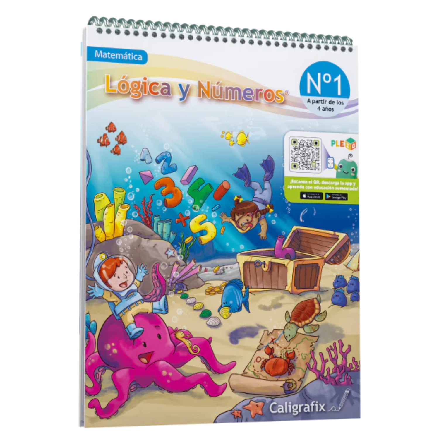 Lógica y números 1 (Prekínder) - Nueva edición-0