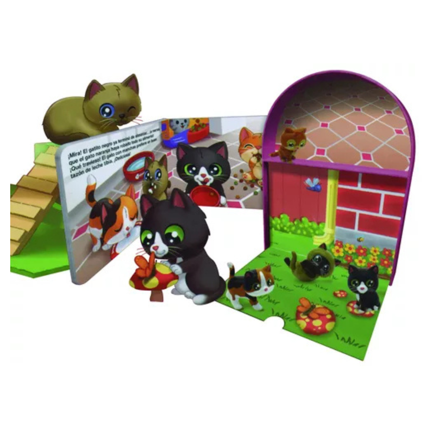 Gatitos adorables - mini diverti - libros-1