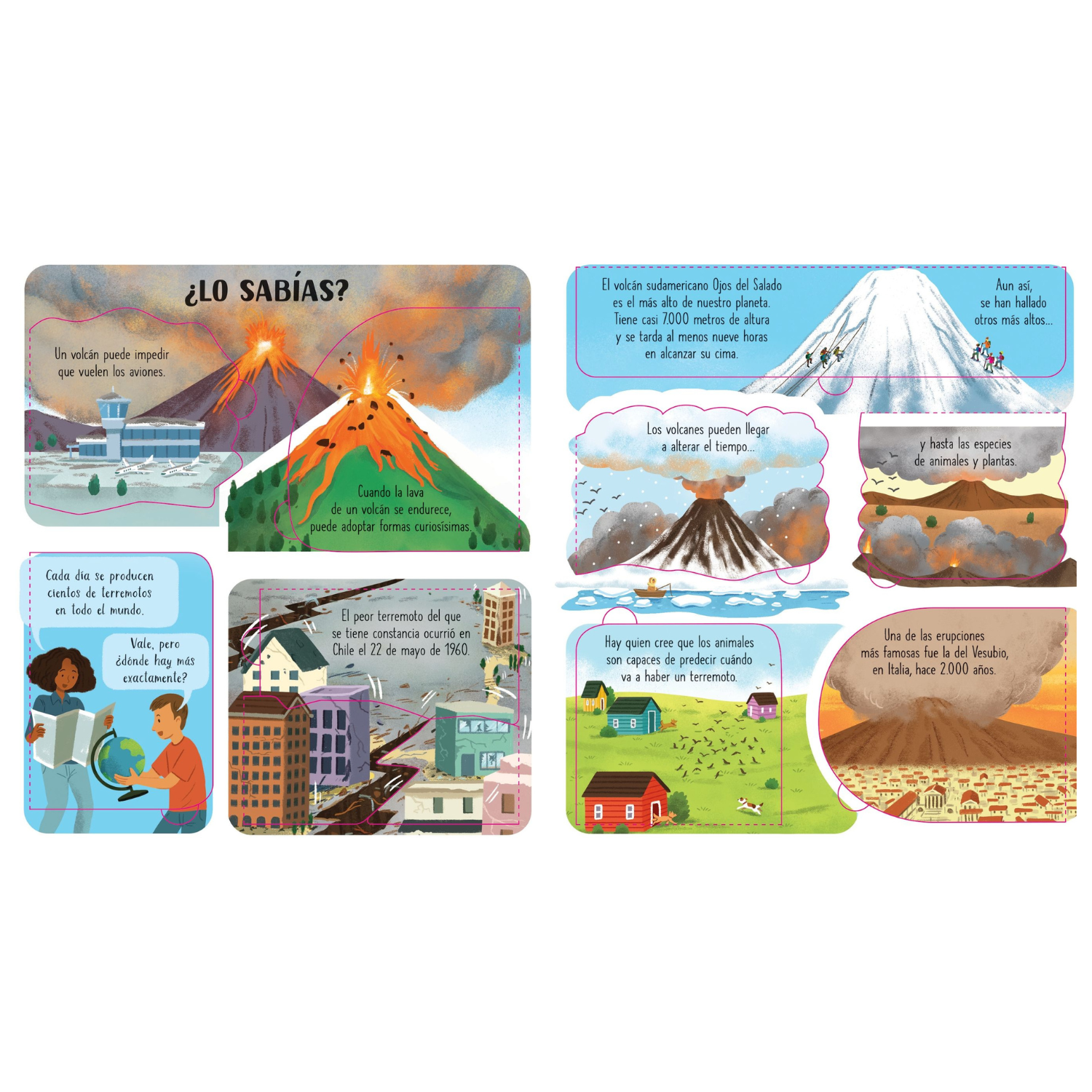 Volcanes y terremotos - Colección mira debajo-2