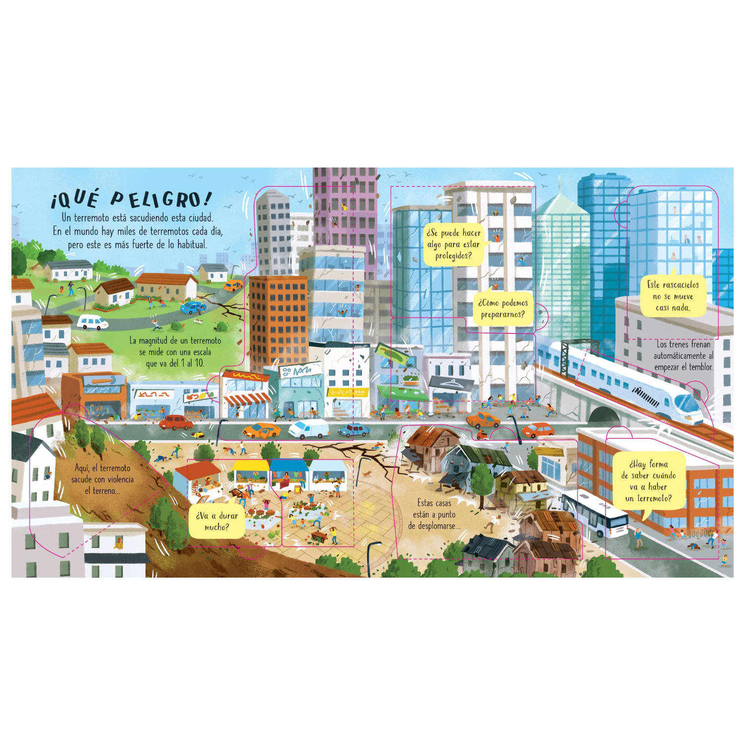 Volcanes y terremotos - Colección mira debajo-3