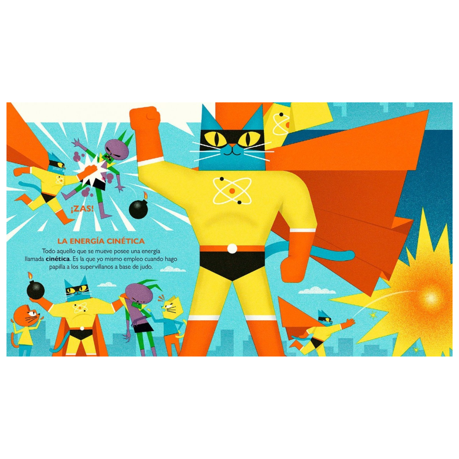 La aventura atómica del profesor ASTRO CAT-6
