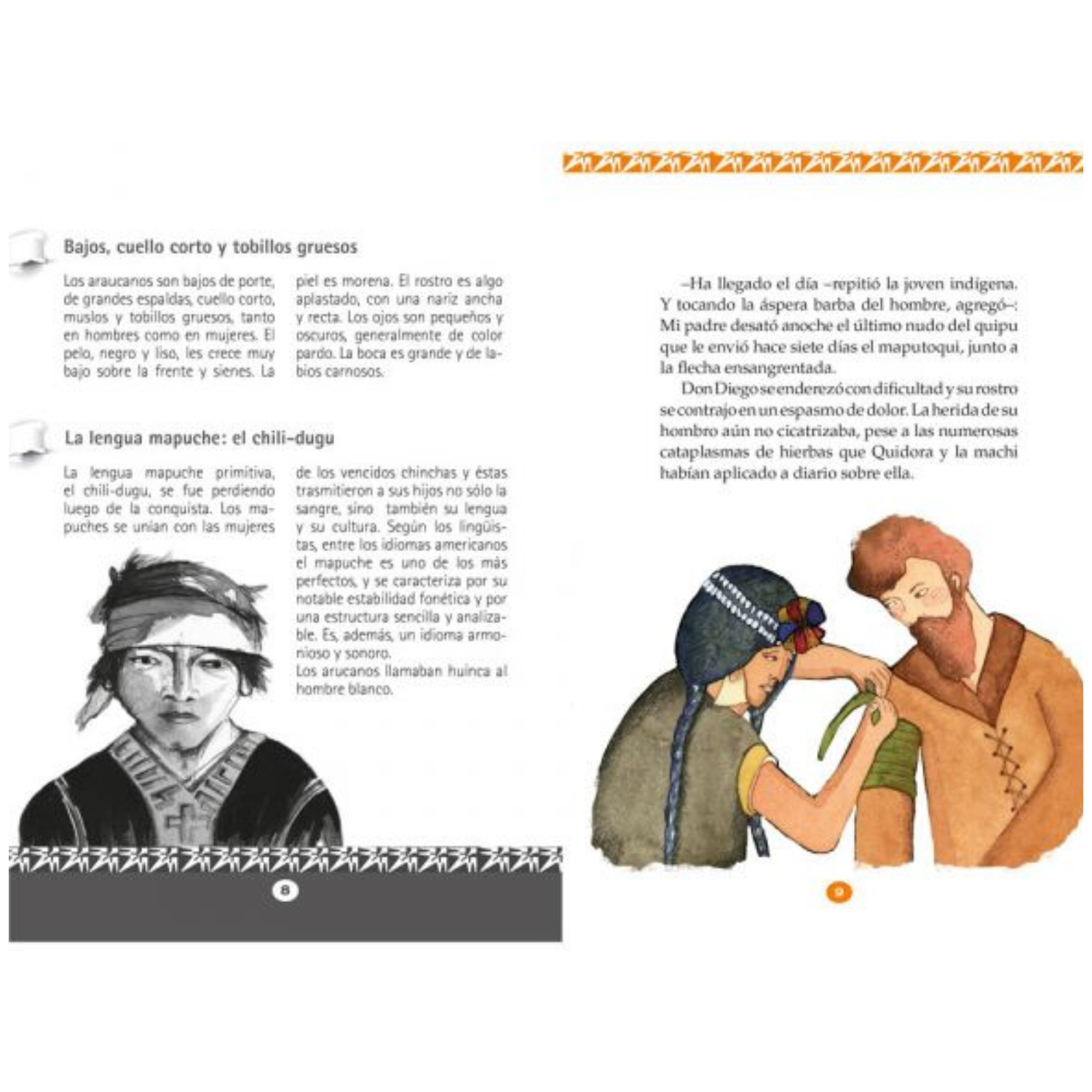 QUIDORA, JOVEN MAPUCHE-1