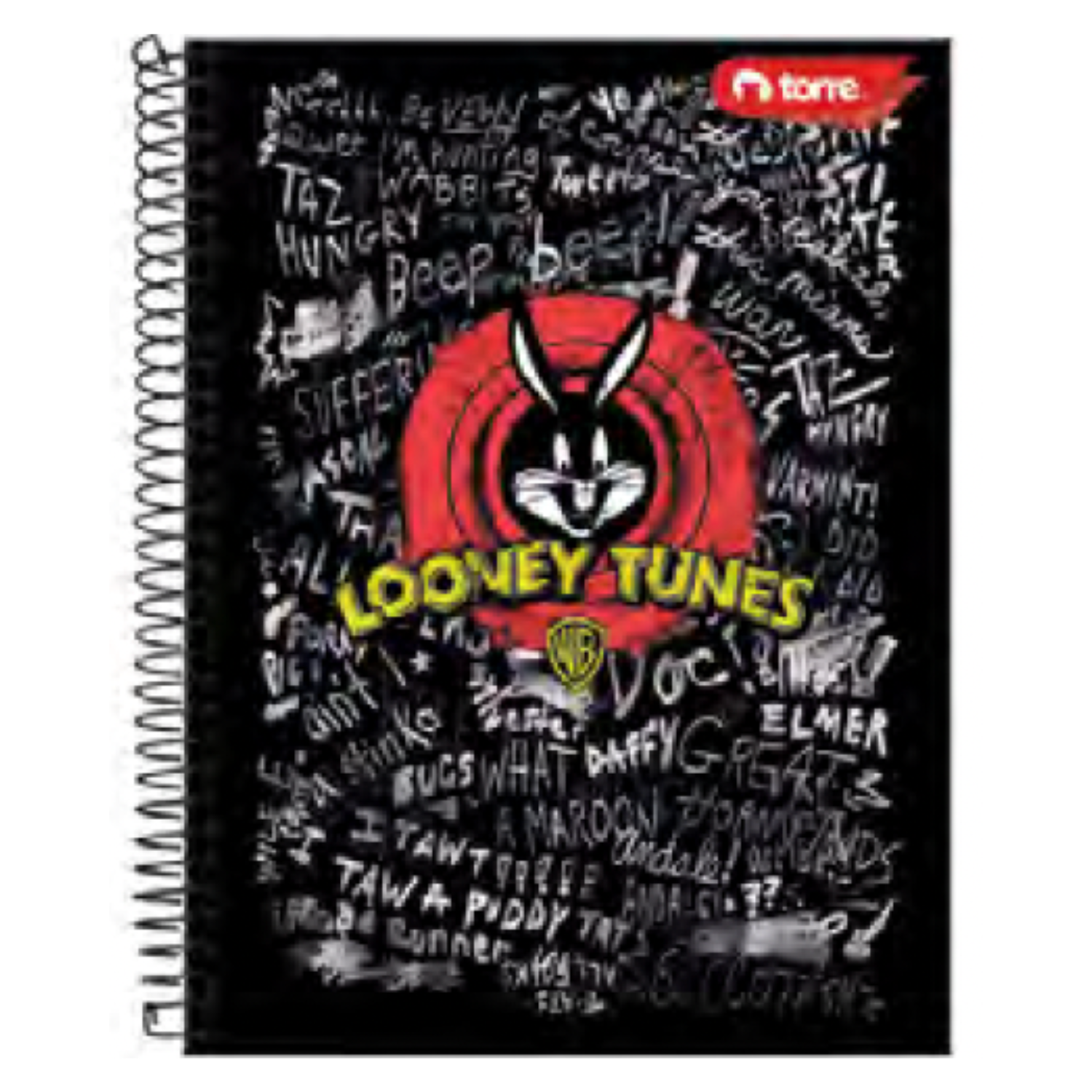 Cuaderno Top Lonney Tunes 7mm 150 Hjs-1