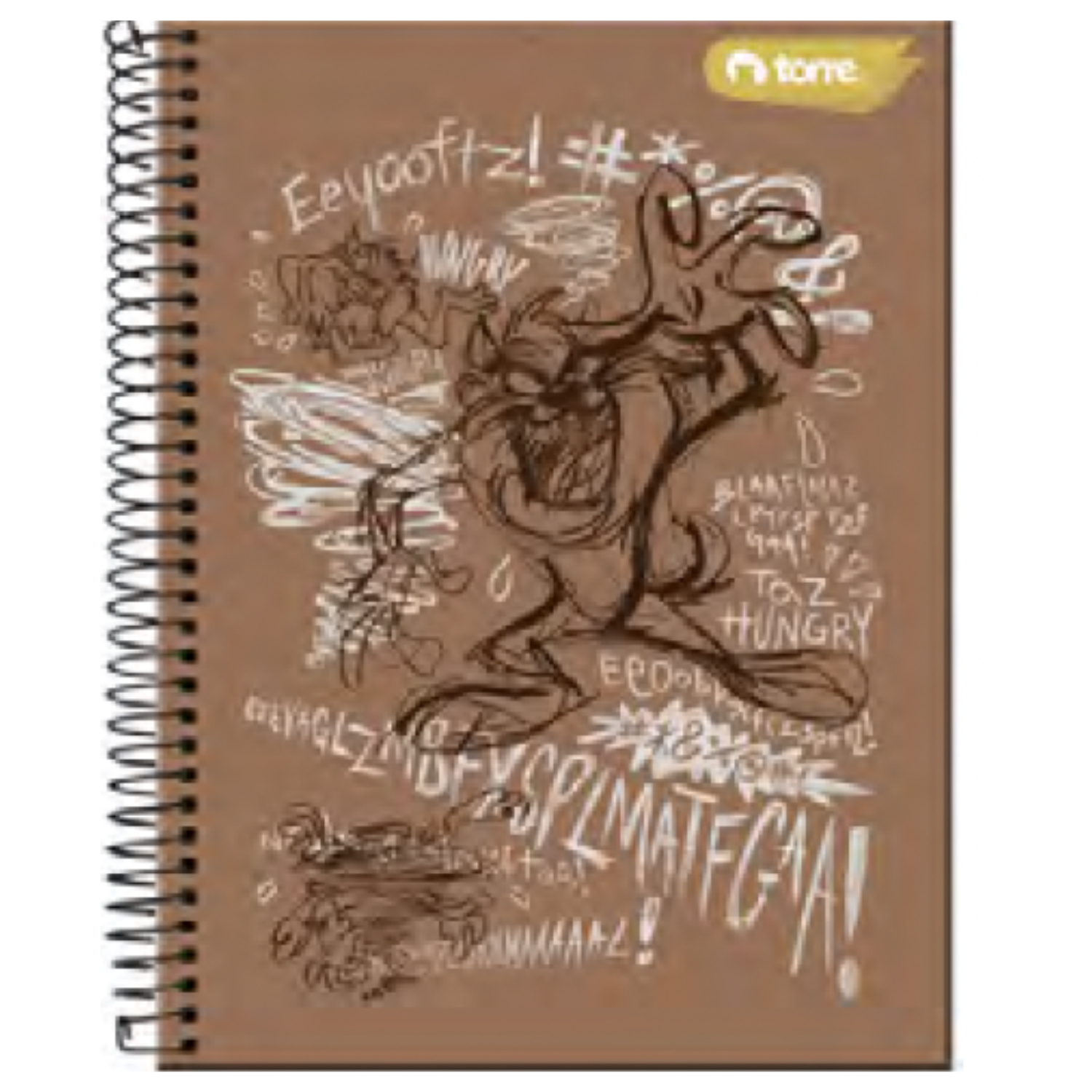 Cuaderno Top Lonney Tunes 7mm 150 Hjs-3
