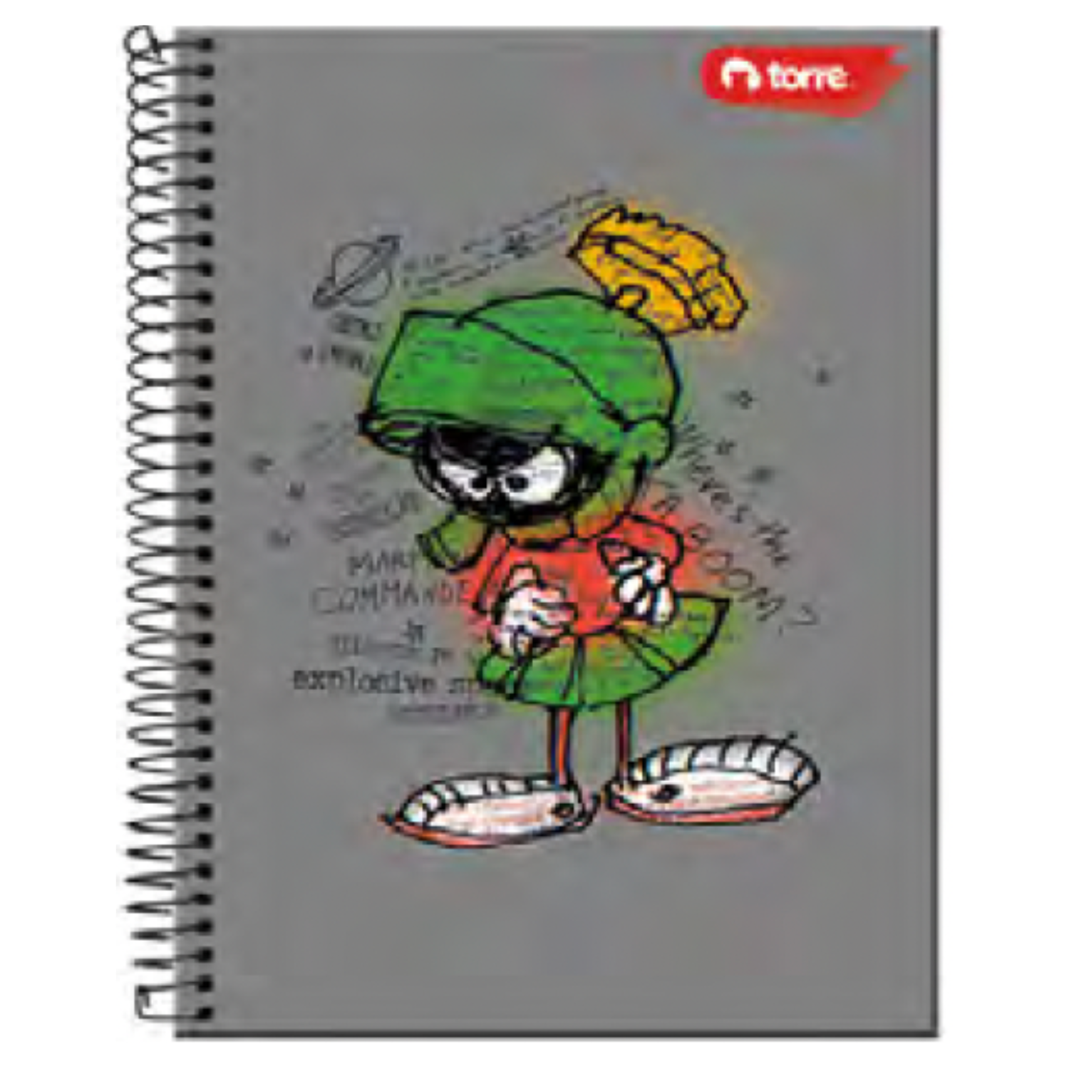 Cuaderno Top Lonney Tunes 7mm 150 Hjs-4