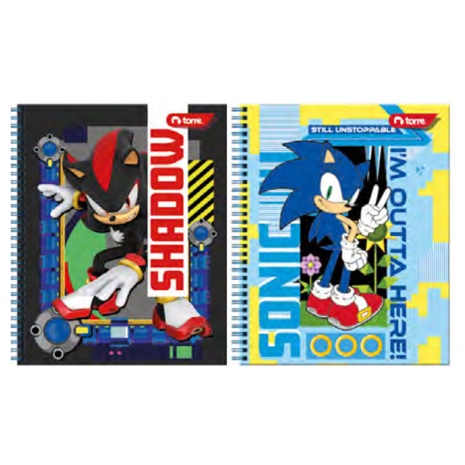 Pack 10 cuadernos Universitarios Sonic 7mm 100 Hjs-0