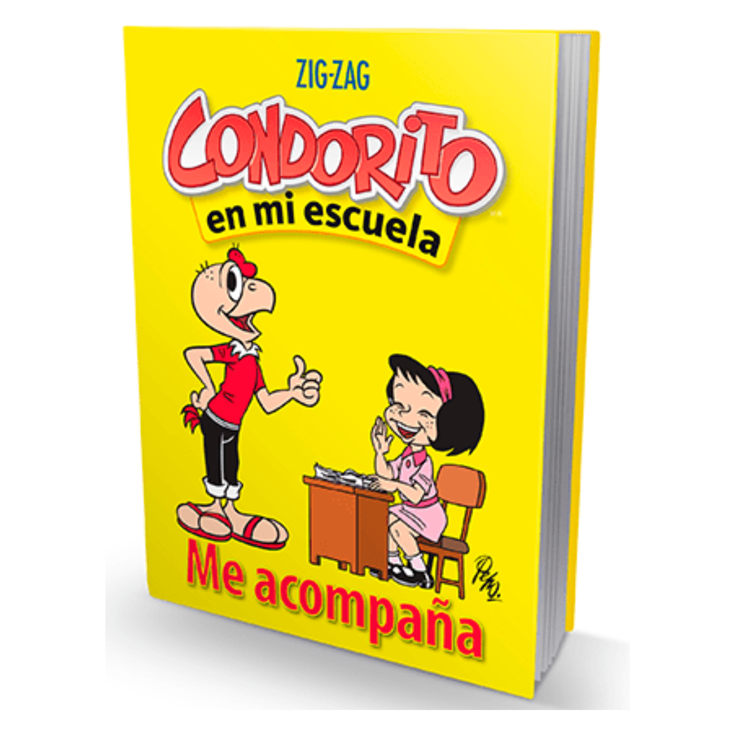 Condorito en mi escuela Me compaña (3 -4 Básico)-0