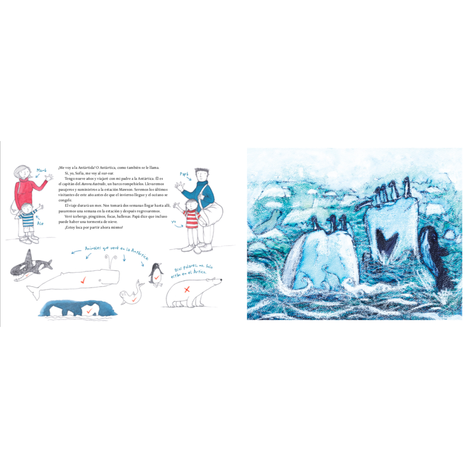 Sofia Viaja a la Antártica - LIBRO-1