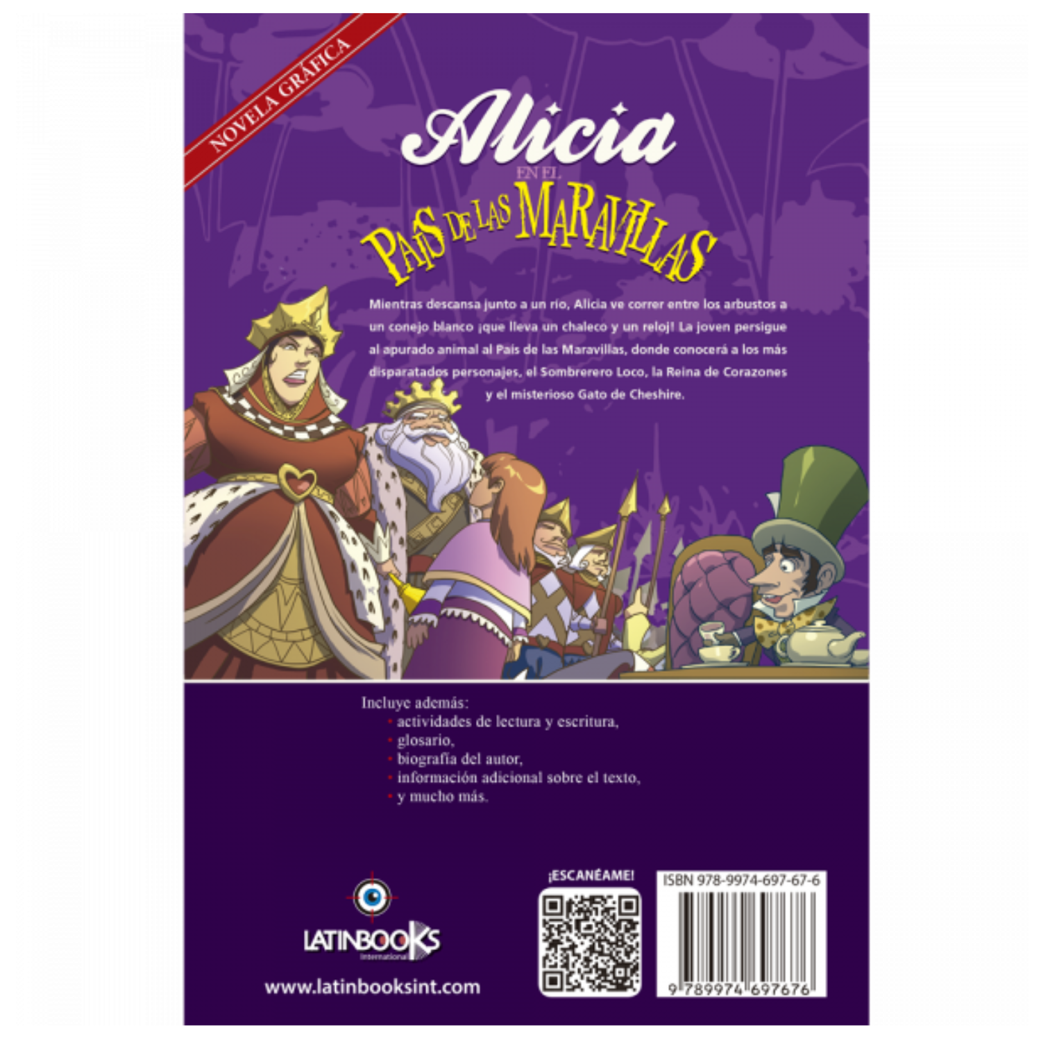 Alicia en el país de las maravillas - Novela Gráfica-2