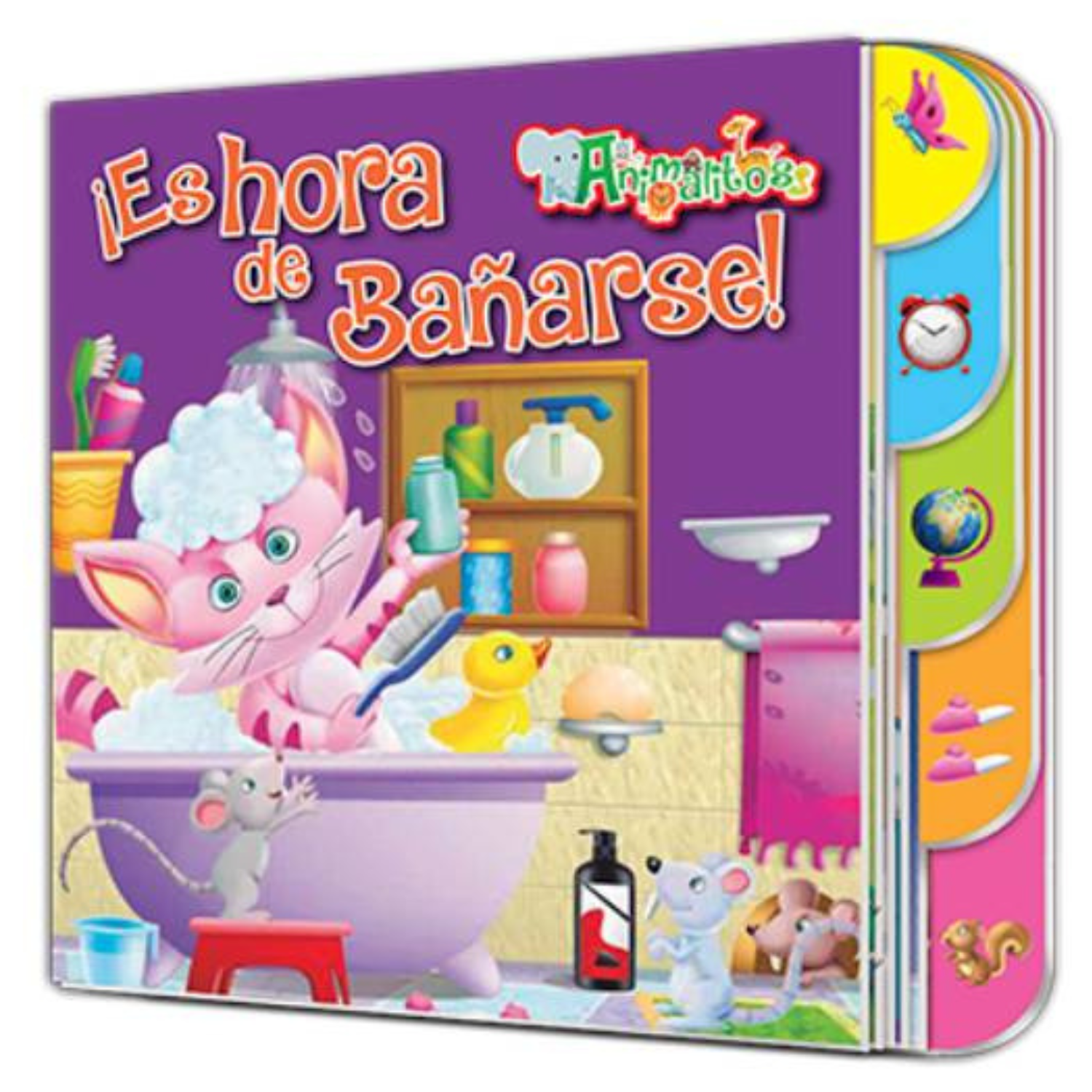 ¡Es hora de bañarse! - Colección animalitos-0