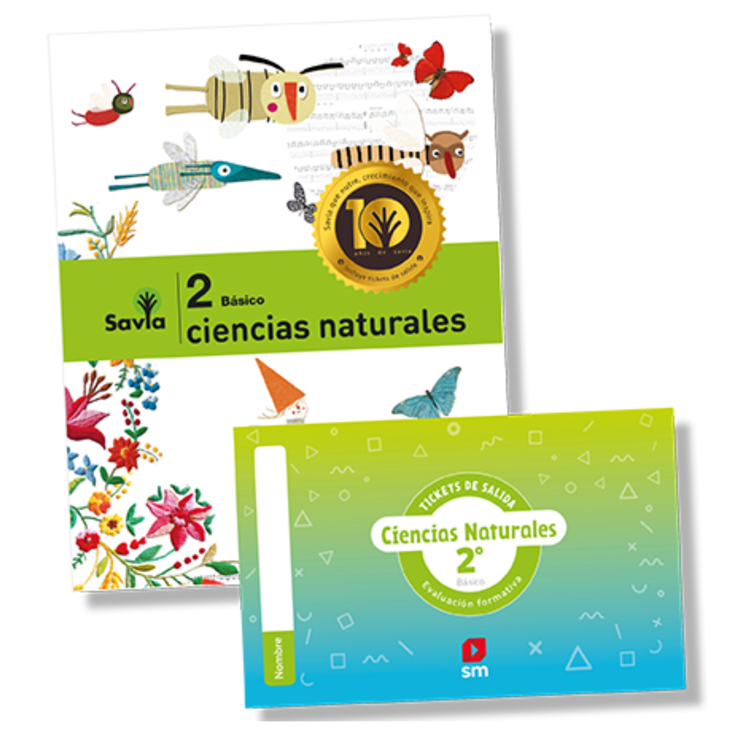 Pack Ciencias Naturales 2° Básico Savia (Nueva edición)-1