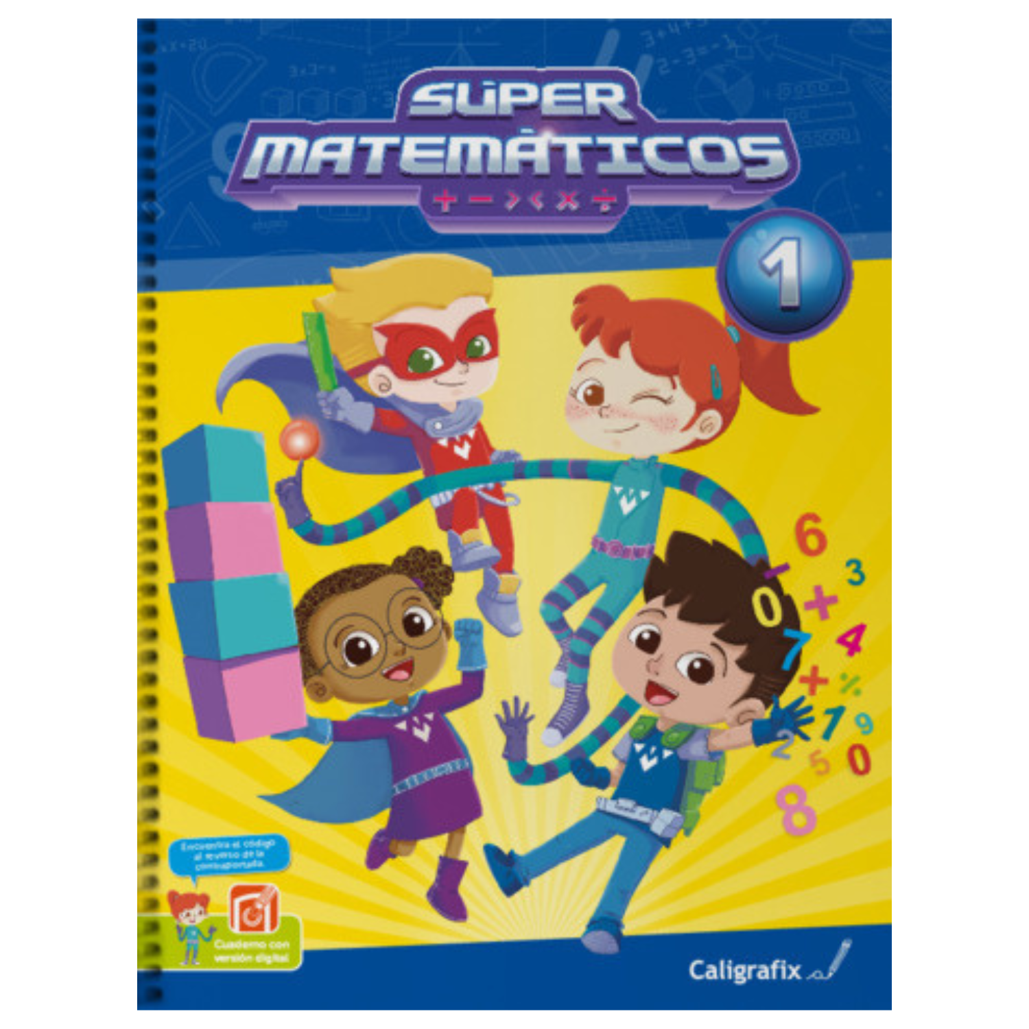 Supermatemáticos Nº1 - Caligrafix-0