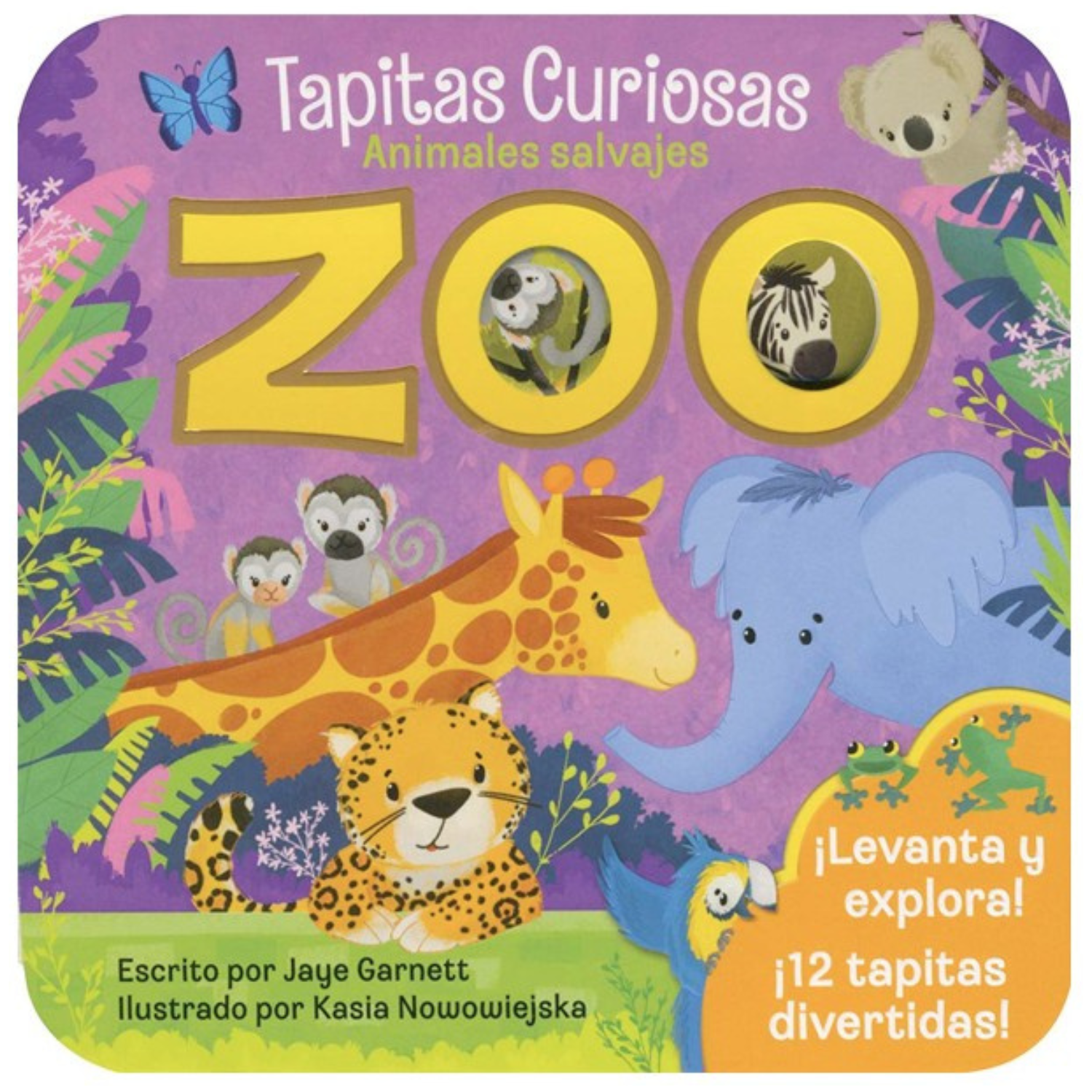 Zoo Animales salvajes - Colección Tapitas curiosas-0