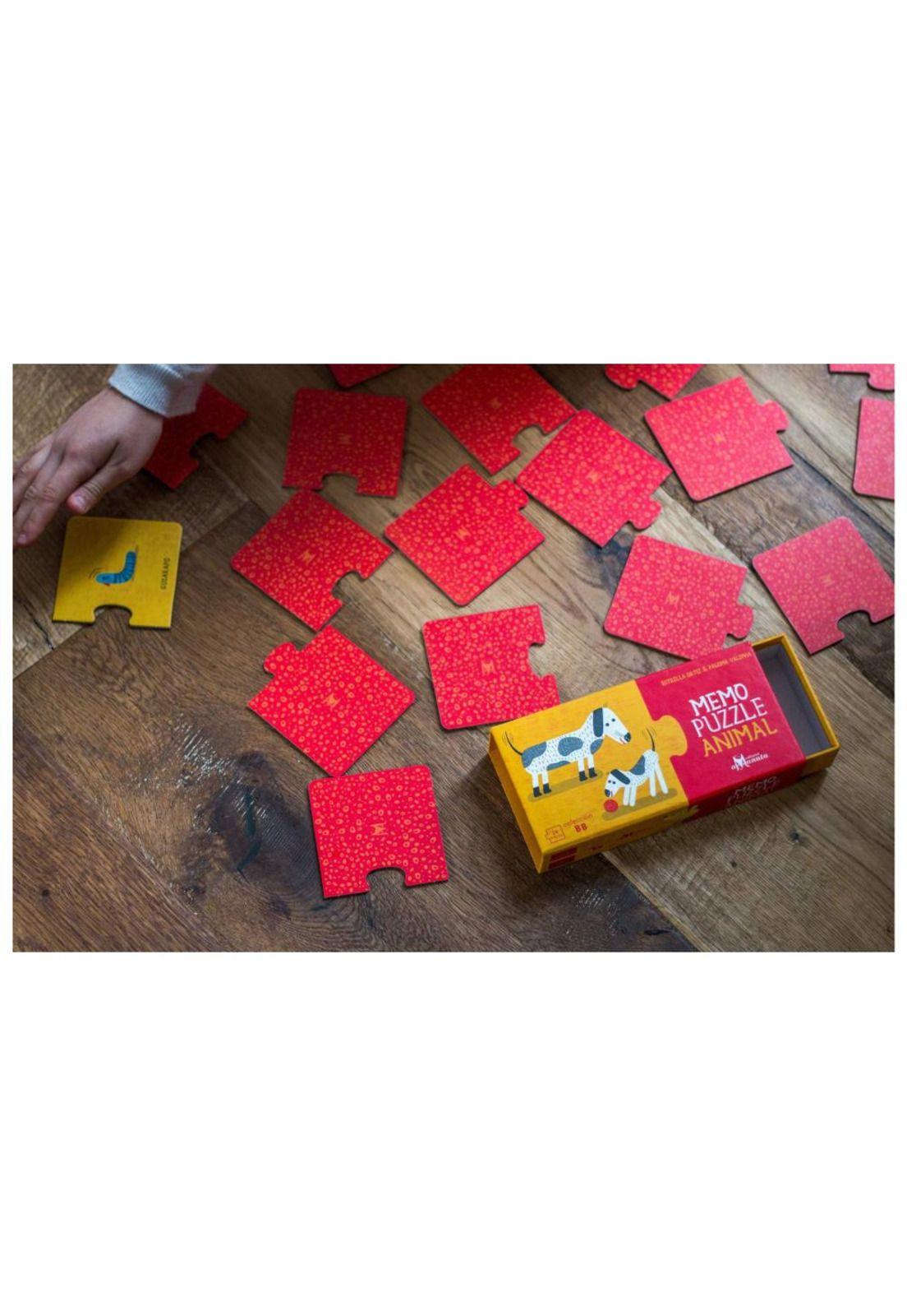 Memo puzzle animal-2