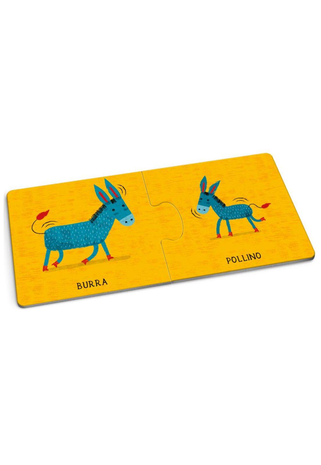 Memo puzzle animal-5