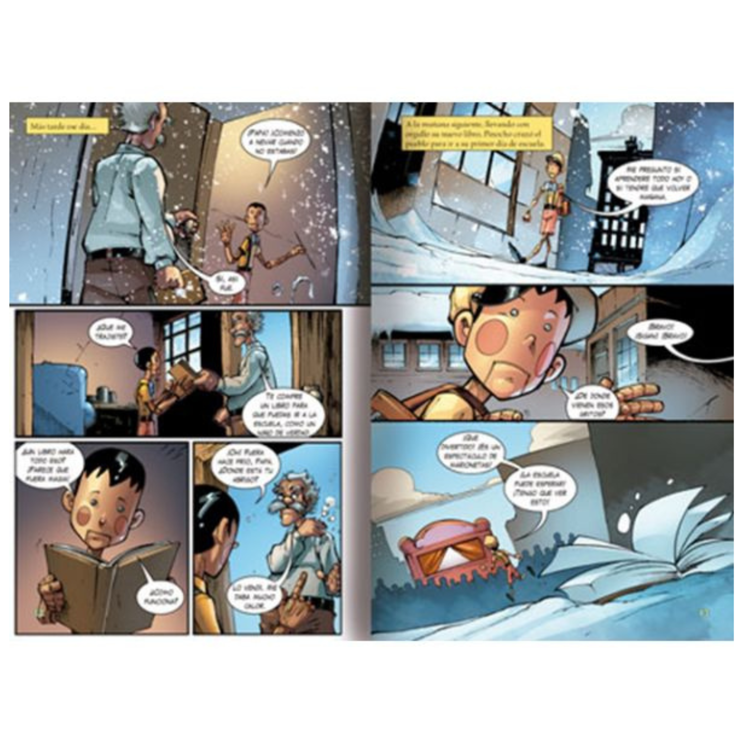 Pinocho - Novela Gráfica-1